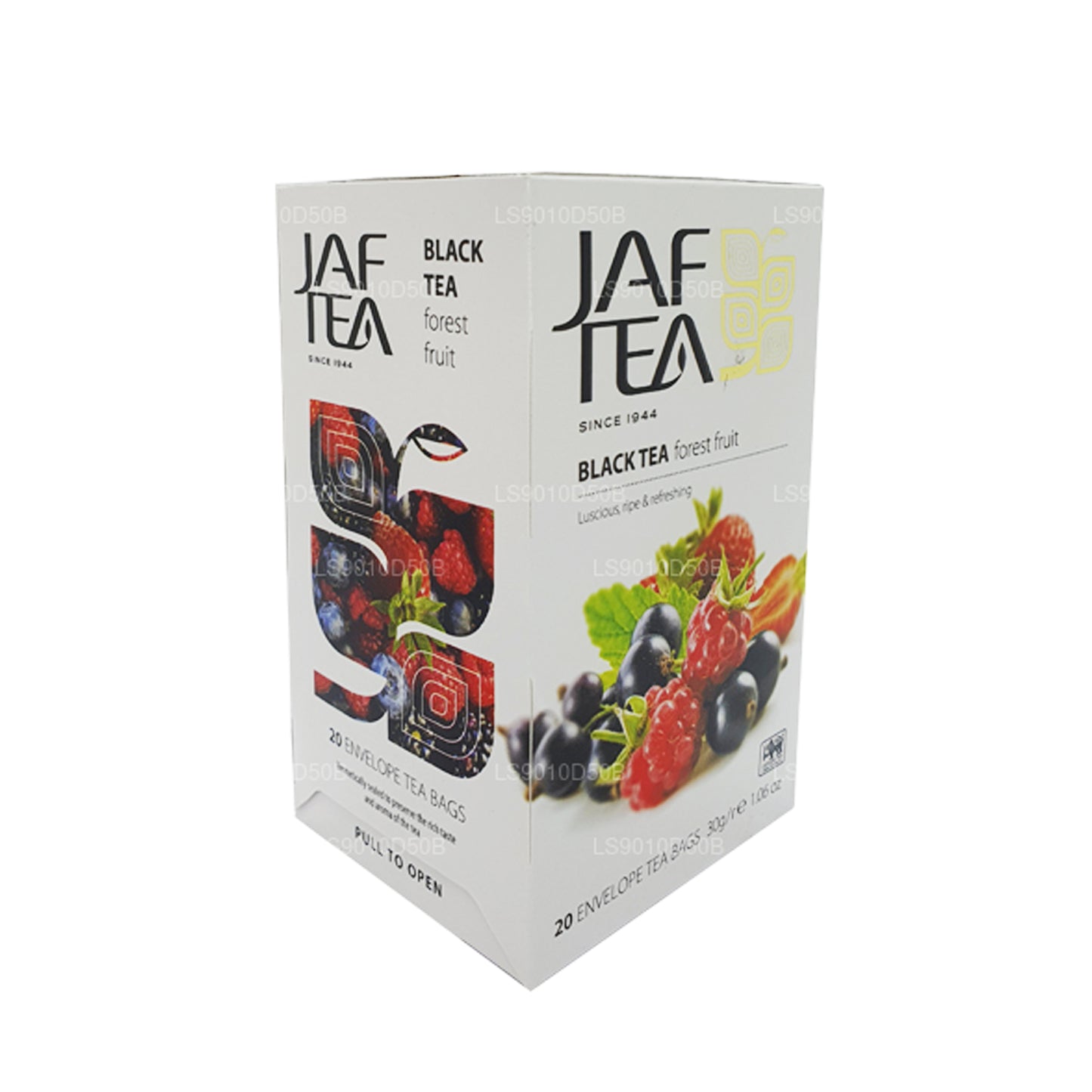 Jaf Tea Pure Fruits Collection Black Tea Forest Fruit (30 g) 20 theezakjes