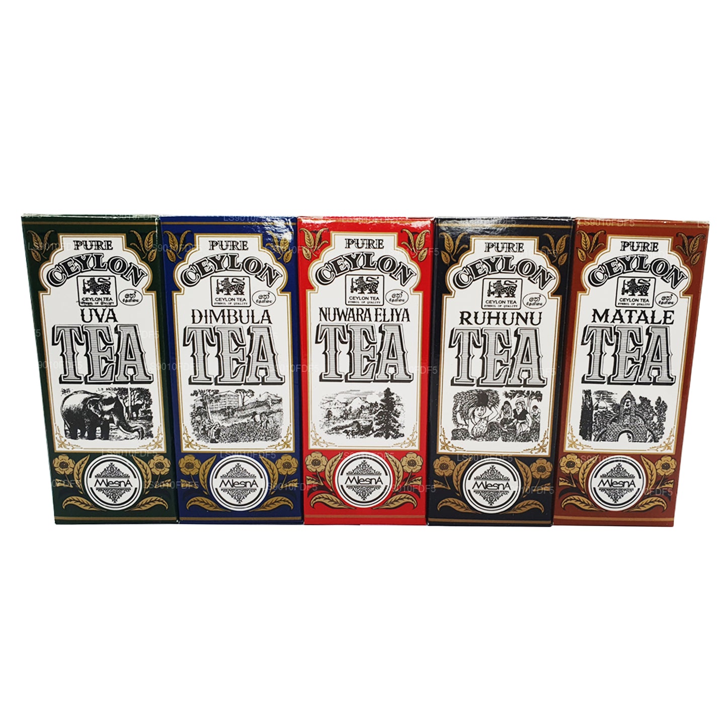 Mlesna 5 Regional Assorted Ceylon Black Tea (230g)