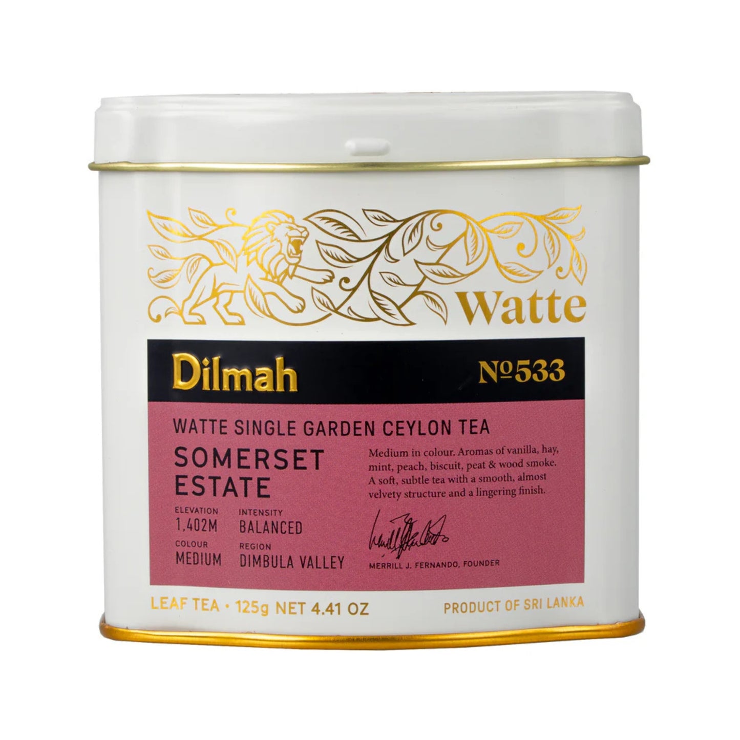 Dilmah Uda Watte thee met losse bladeren (125 g)