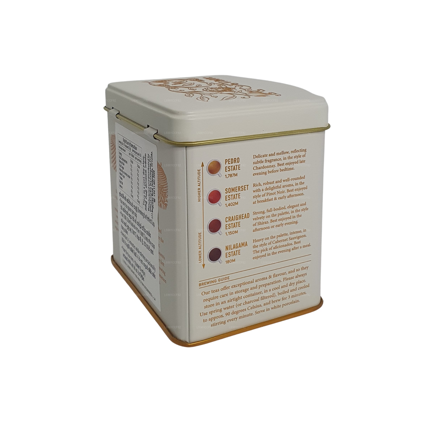 Dilmah Uda Watte thee met losse bladeren (125 g)