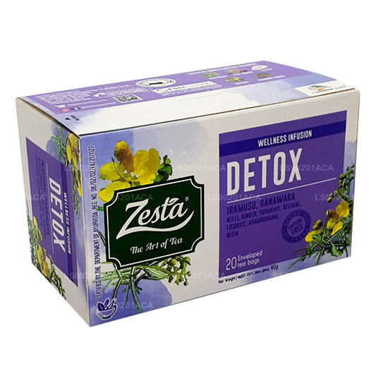 Zesta Detox Iramusu, Ranawara (40 g) 20 theezakjes