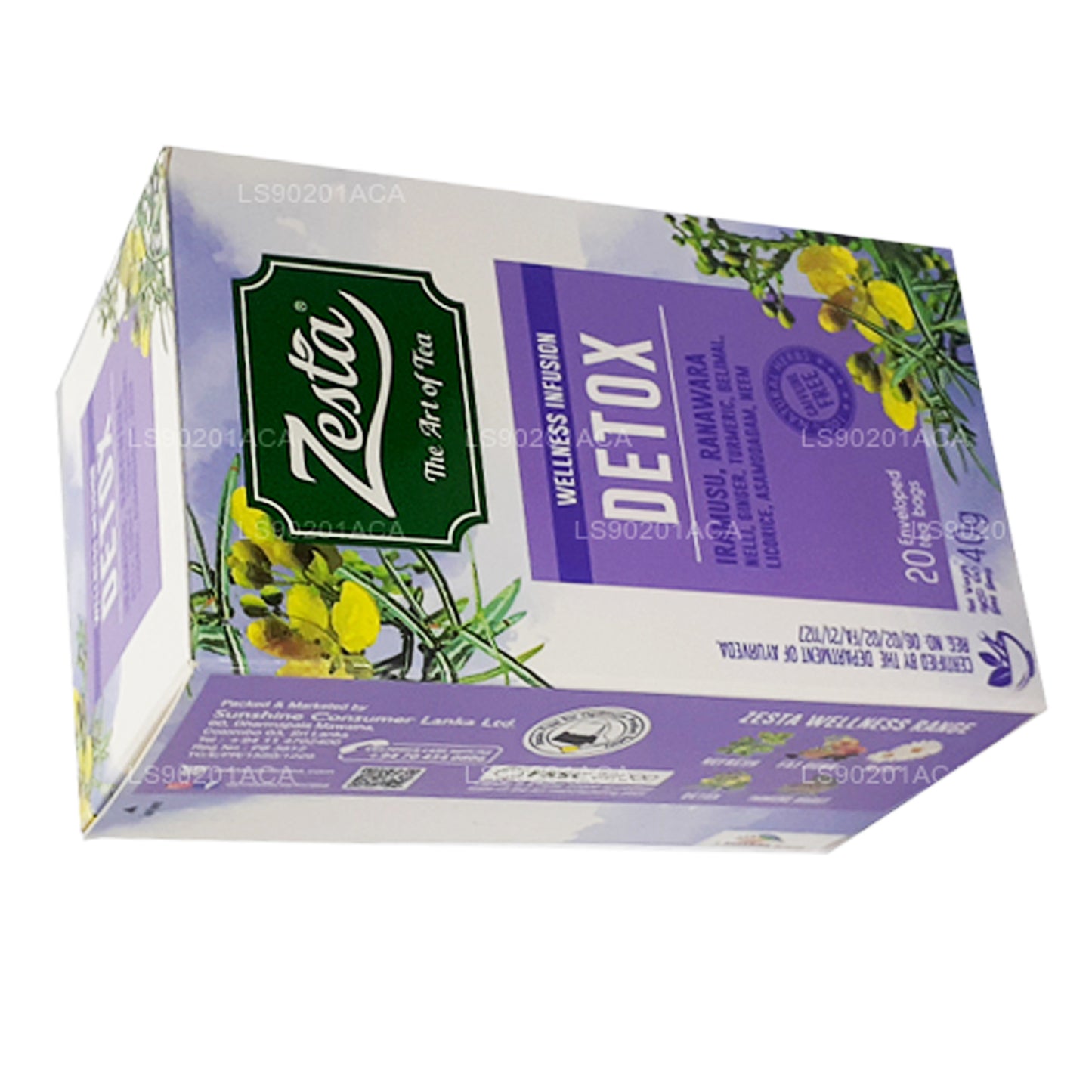 Zesta Detox Iramusu, Ranawara (40 g) 20 theezakjes