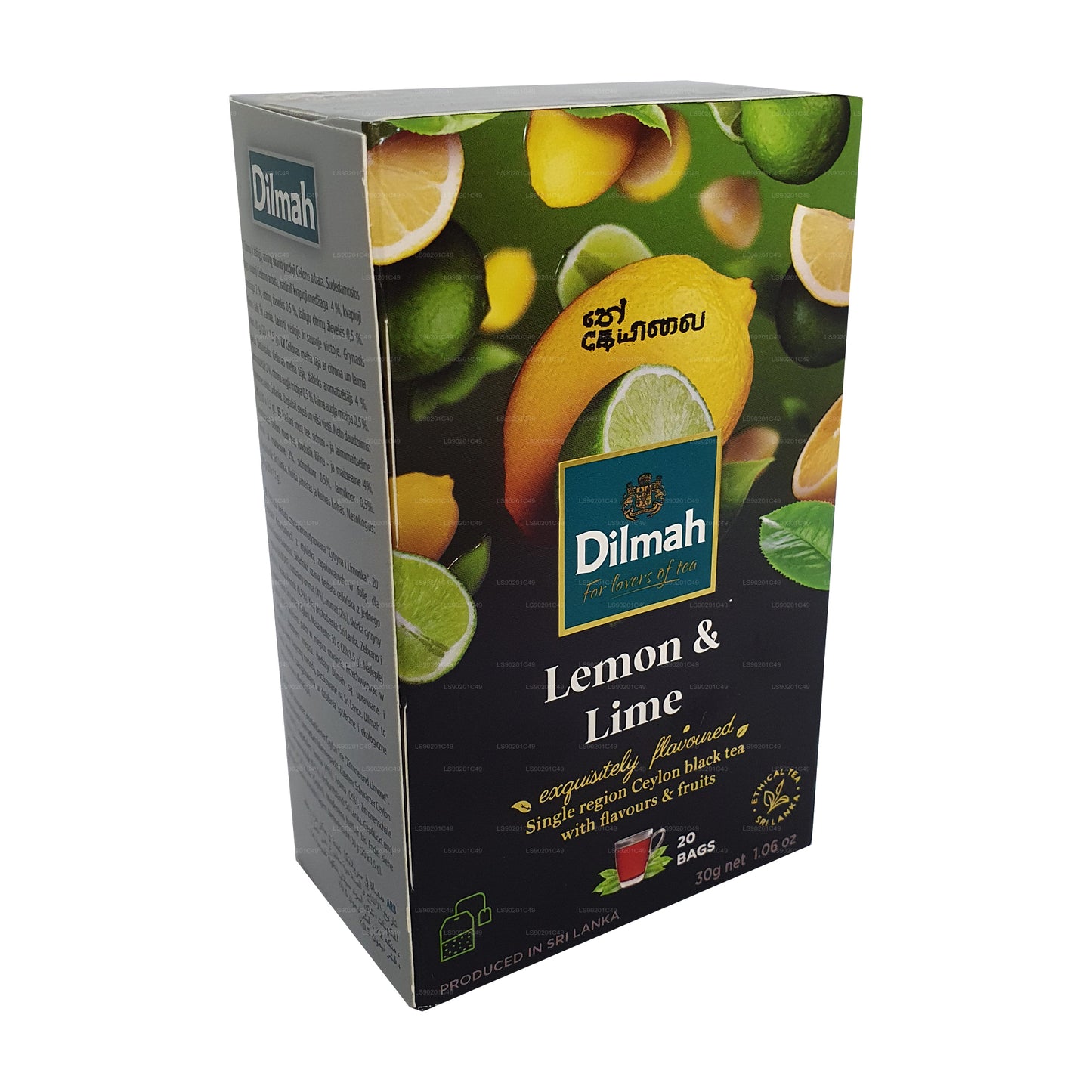 Dilmah thee met citroensmaak (30 g) 20 theezakjes