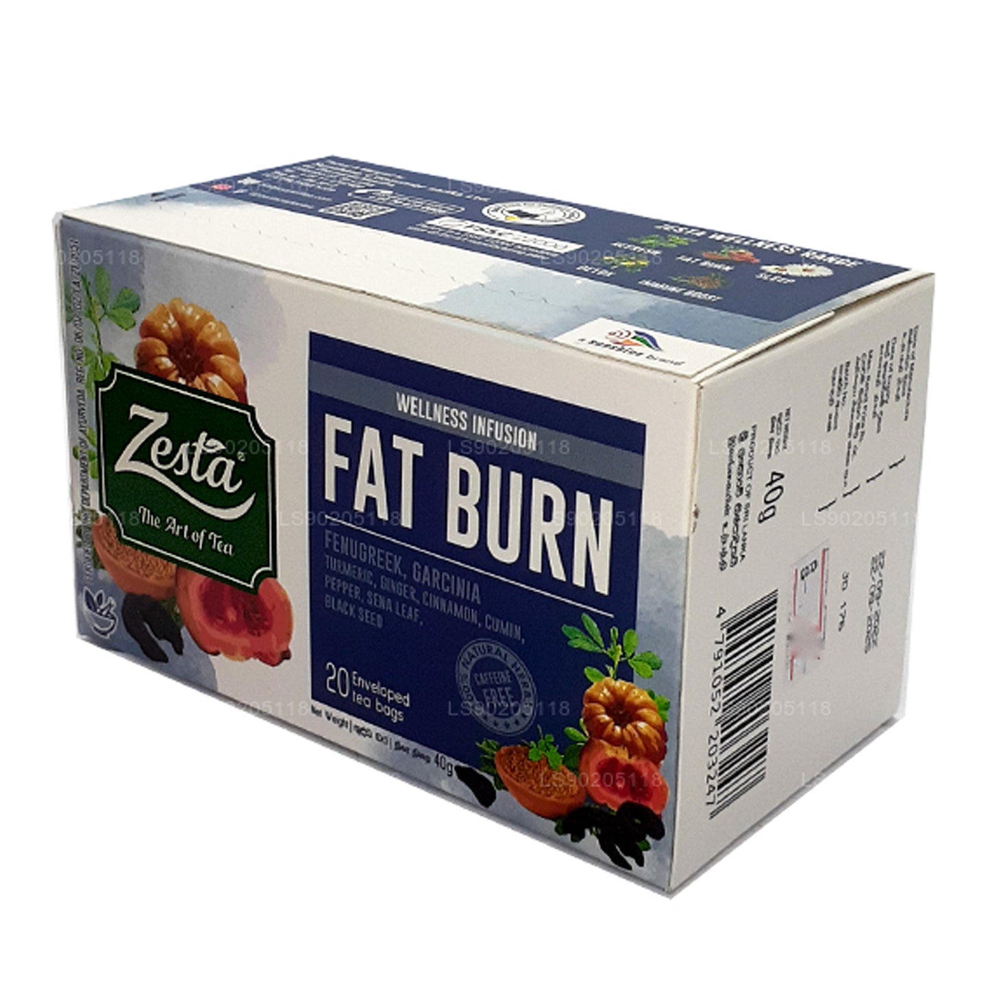 Zesta Fat Burn (40 g) 20 theezakjes