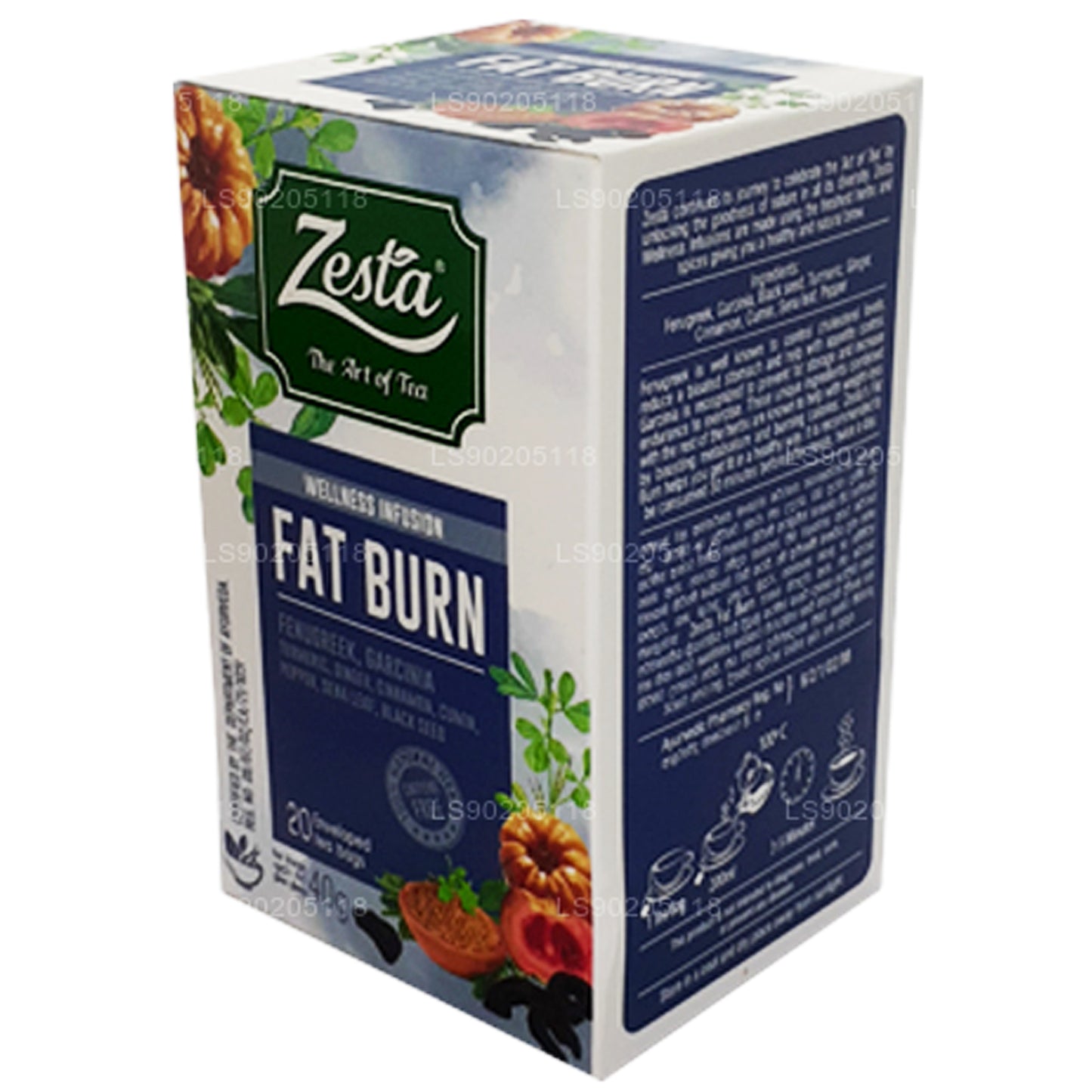 Zesta Fat Burn (40 g) 20 theezakjes