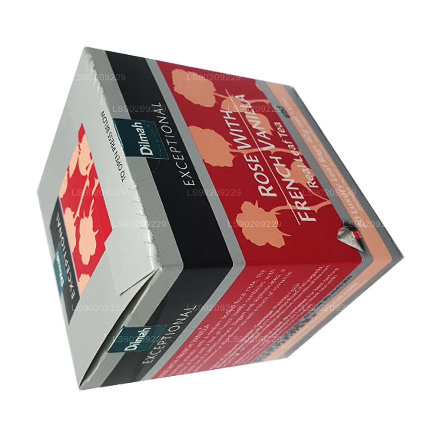 Dilmah Exceptional Rose met Franse vanille (40 g) 20 theezakjes