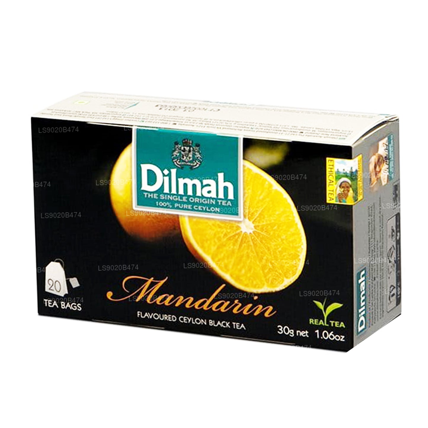 Dilmah thee met mandarijnsmaak (30 g) 20 theezakjes
