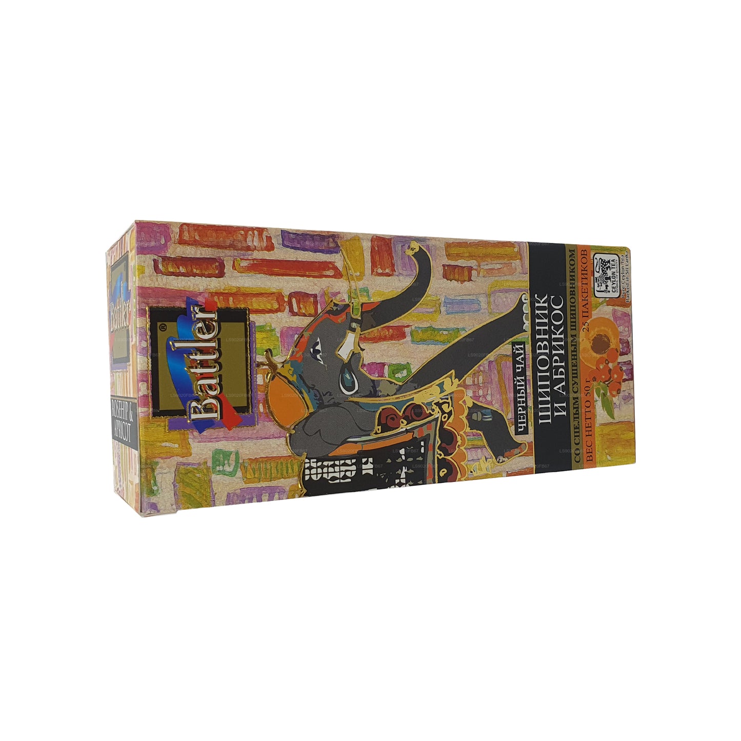 Battler Rosehip Abrikoos (50 g) 25 theezakjes