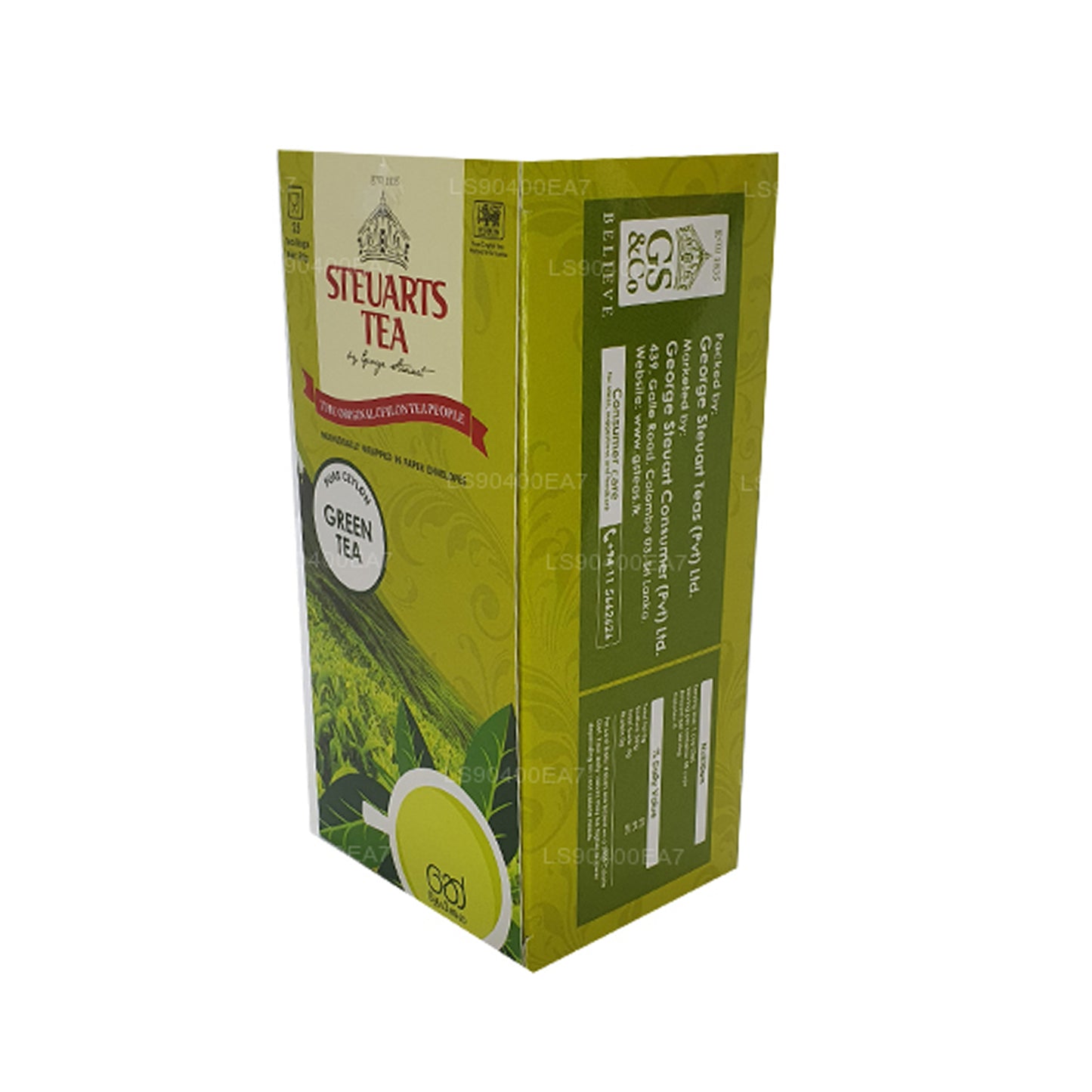 George Steuart Pure groene thee (50 g) 25 theezakjes