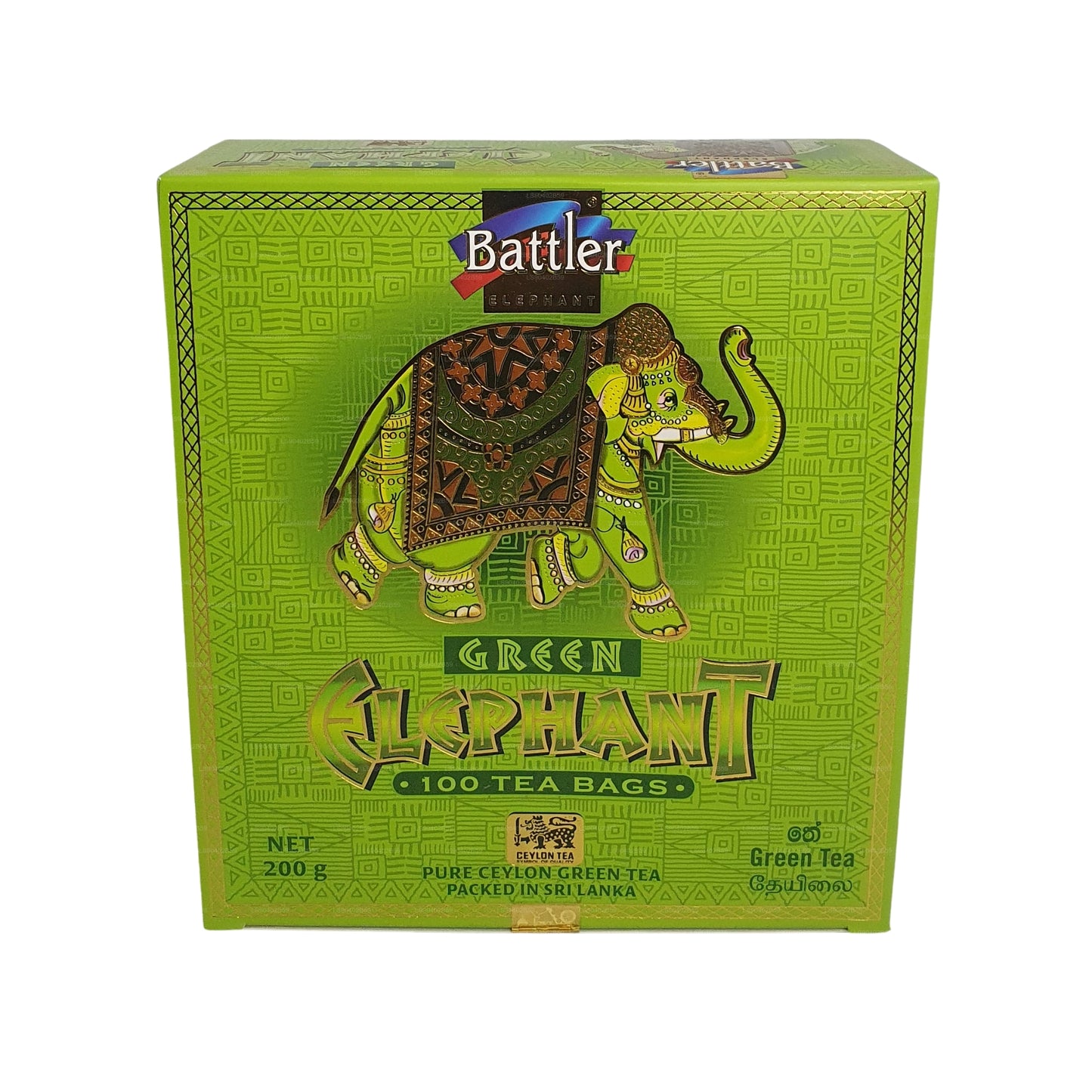 Battler Green Elephant (50 g) 25 theezakjes