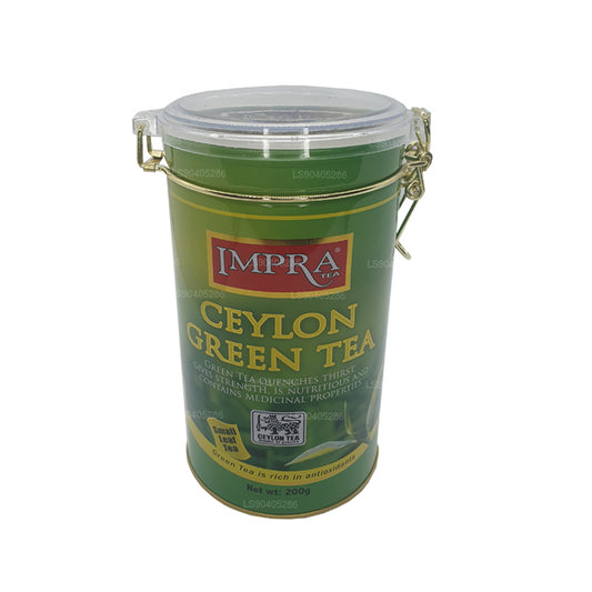 Impra groene thee met klein blad (200 g) Caddy