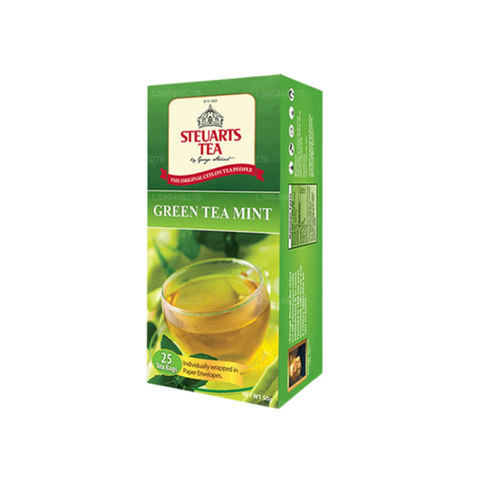 George Steuart Groene Thee Munt (50g) 25 Theezakjes