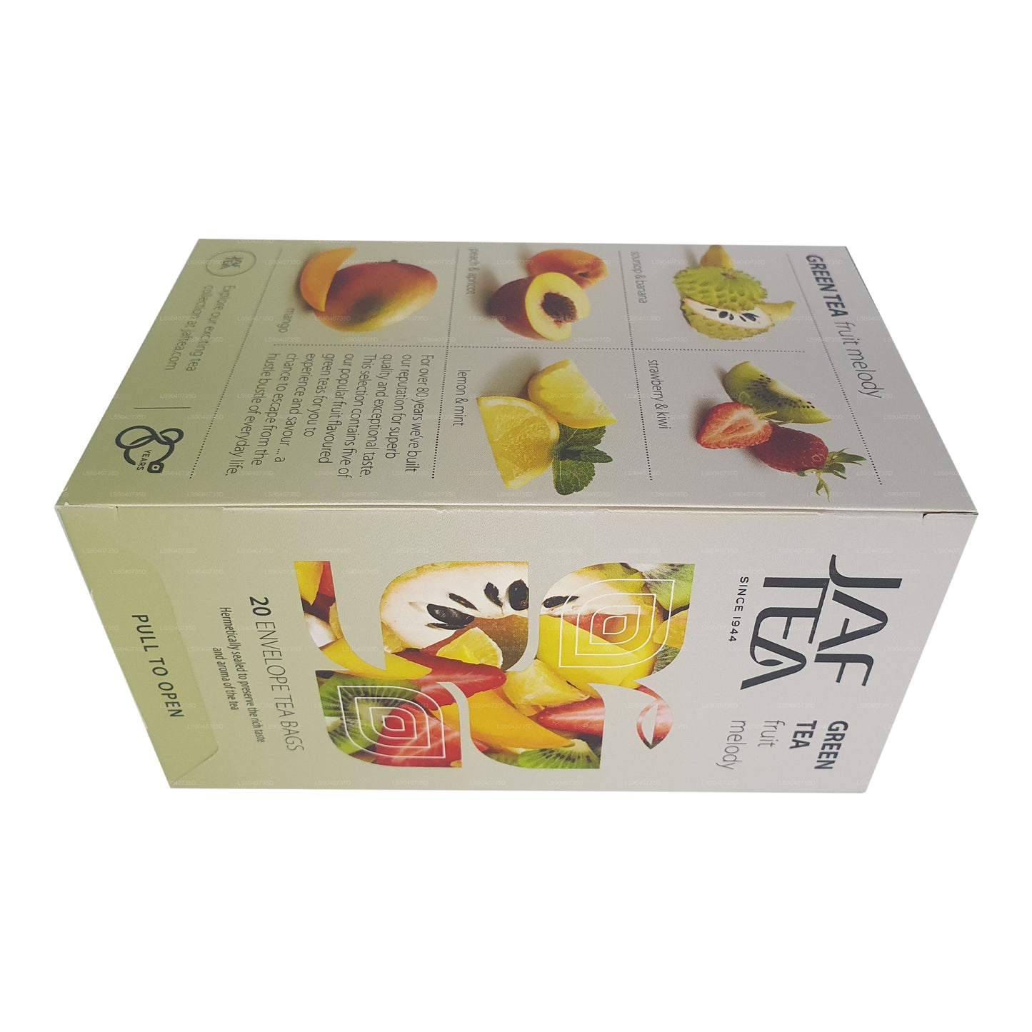 Jaf Tea Pure Green Collection Groene thee Fruit Melody (40 g) 20 theezakjes
