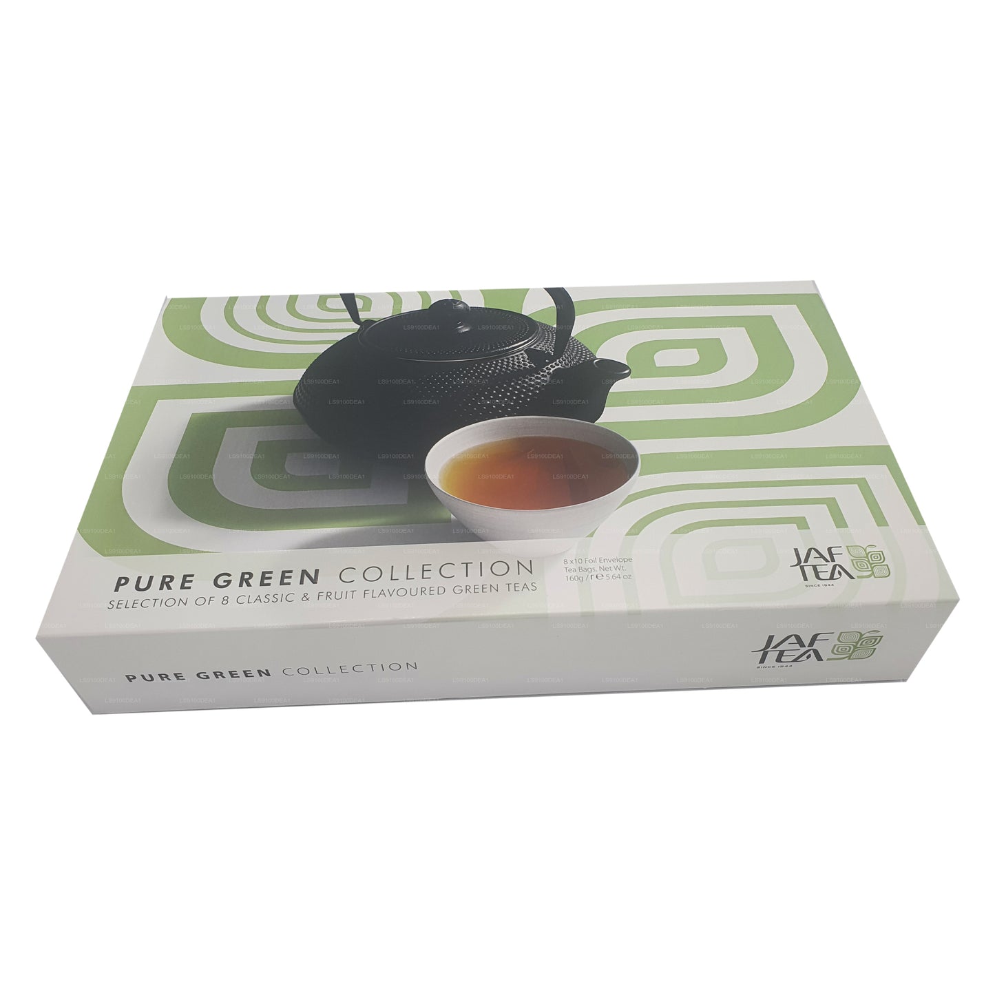 Jaf Tea Pure Green-collectie (160 g) 80 theezakjes