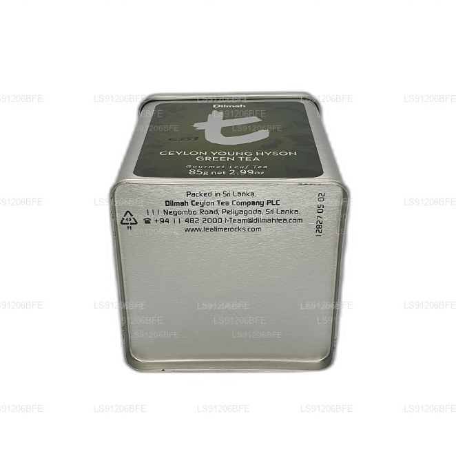 Dilmah T-serie Ceylon Young Hyson groene thee met groene bladeren (85 g)