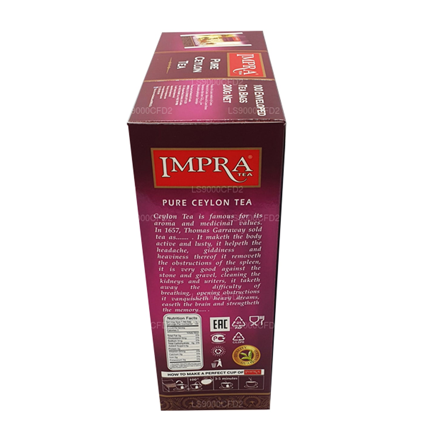 Impra Pure Ceylon speciale thee (200 g)