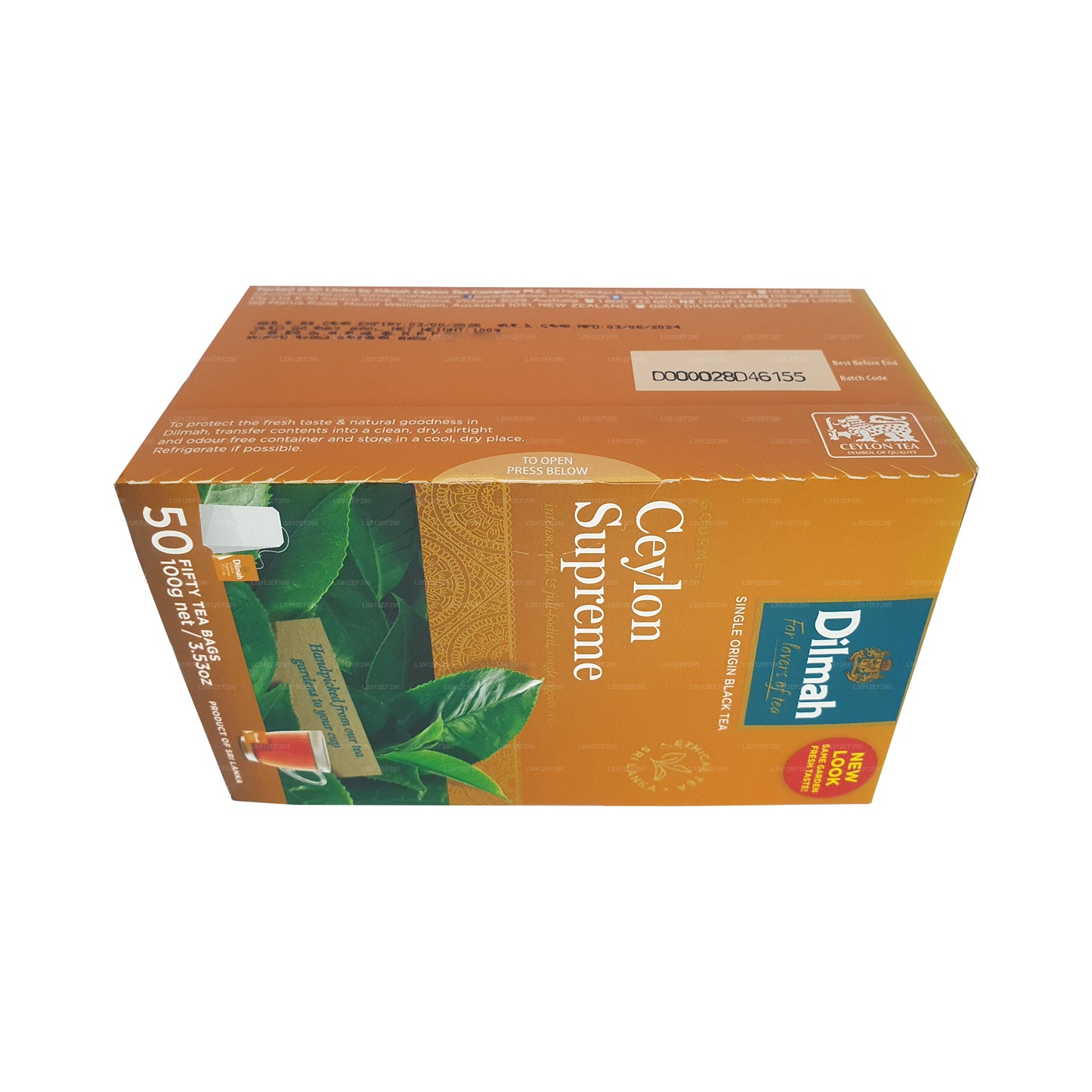 Dilmah Ceylon Supreme (100 g) 50 theezakjes