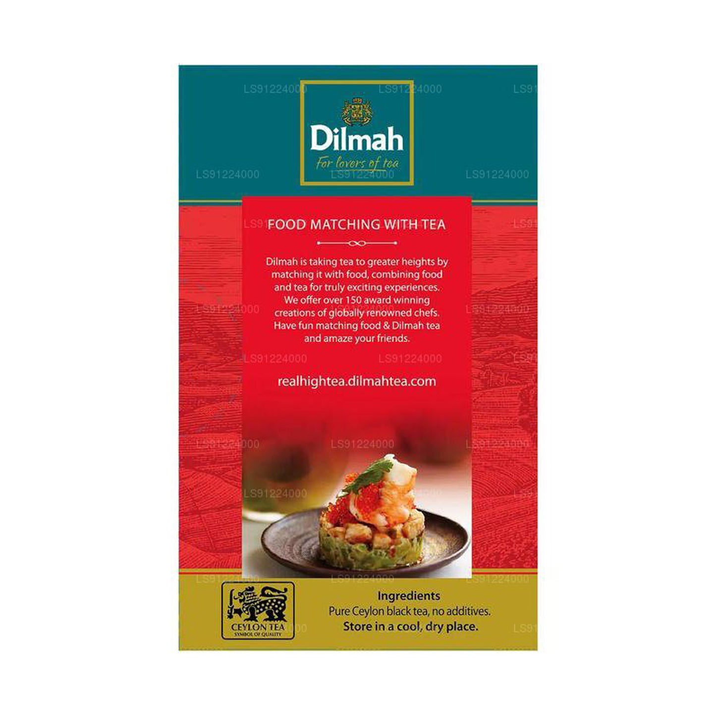 Dilmah Engelse ontbijtthee (50 g) 25 theezakjes