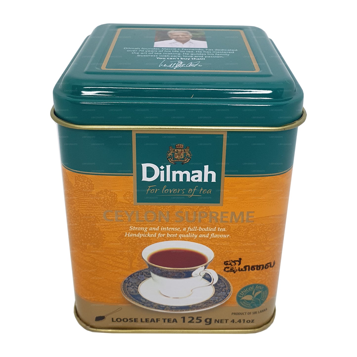 Dilmah Ceylon Supreme thee met losse bladeren (125 g)