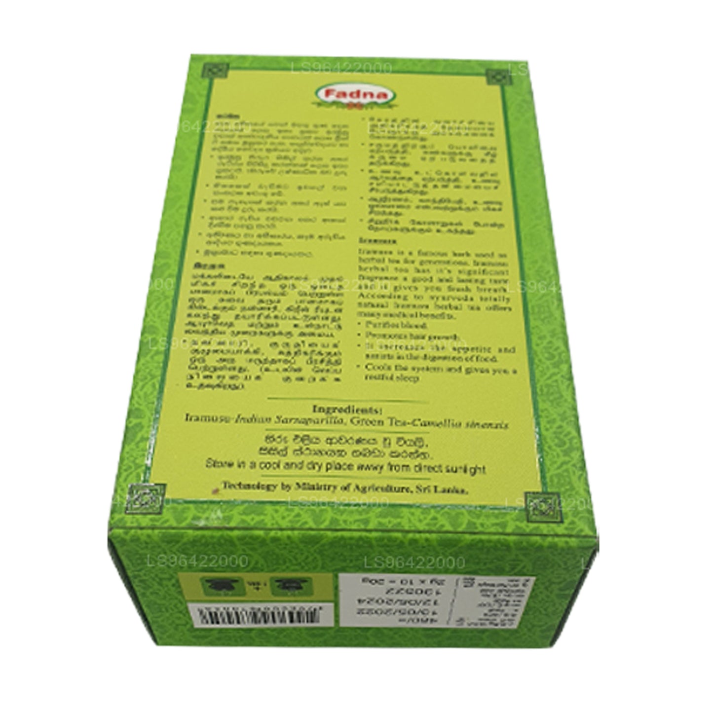 Fadna Iramusu Tea Kruidenthee (20g) 10 theezakjes