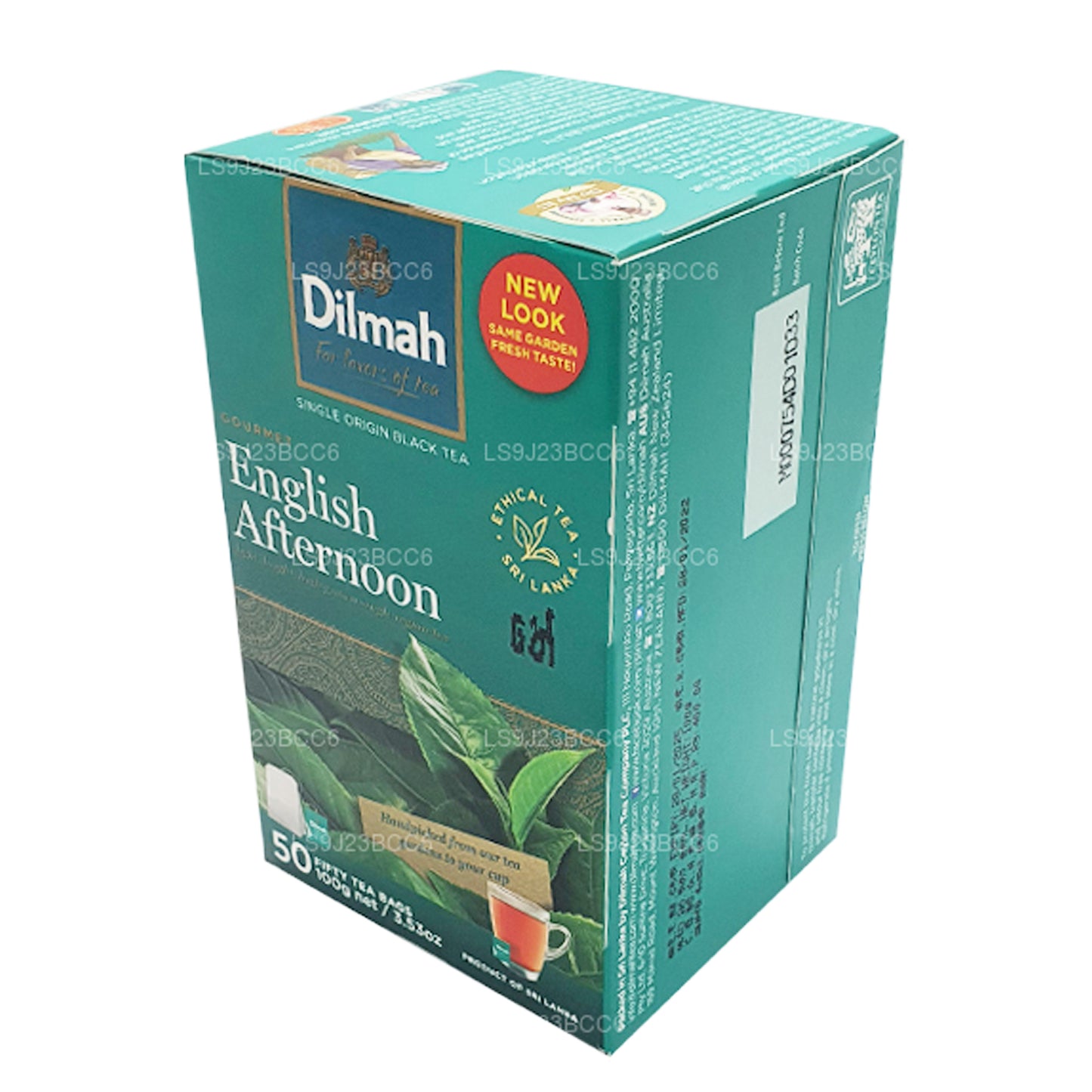 Dilmah Engelse afternoontea, 50 theezakjes (100 g)