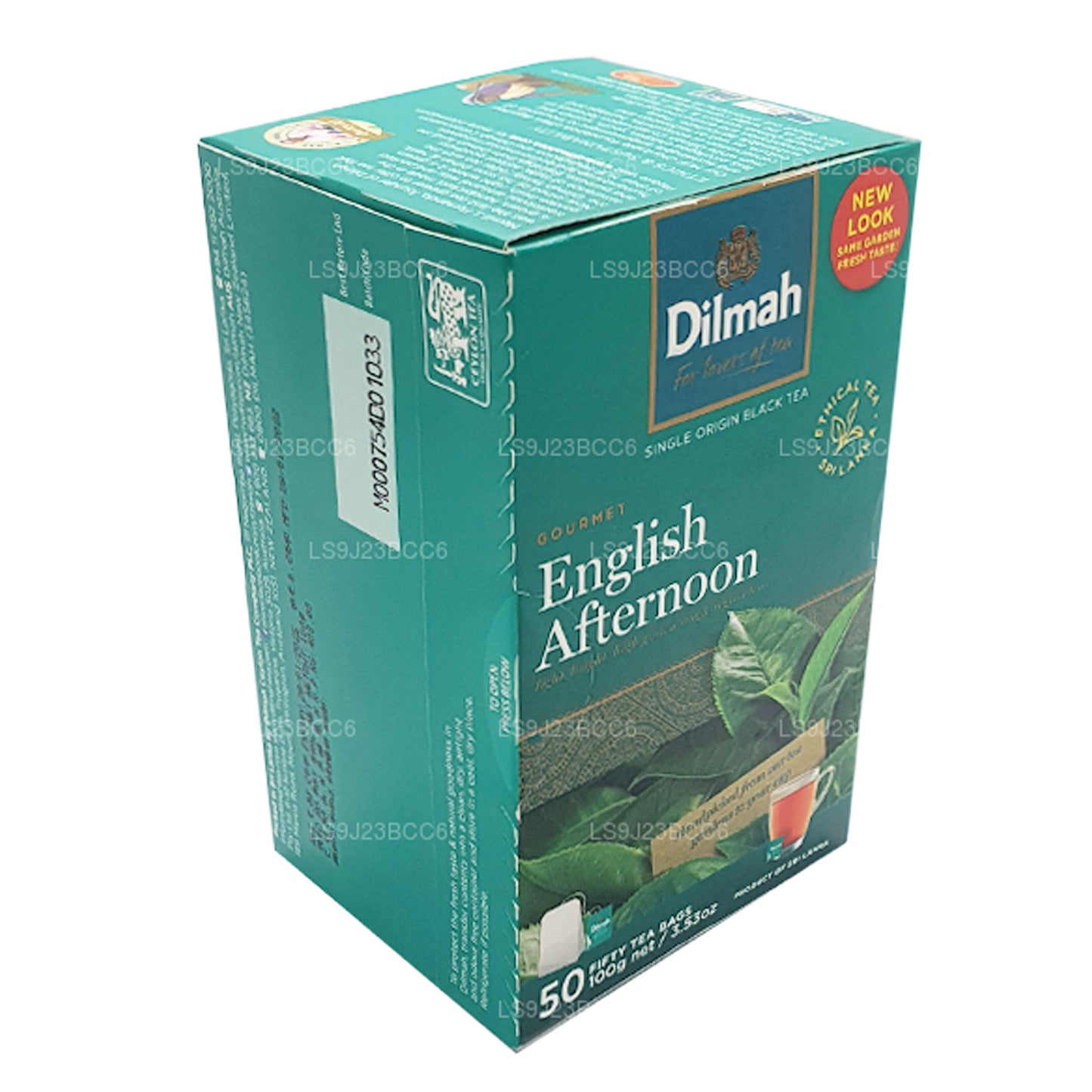 Dilmah Engelse afternoontea, 50 theezakjes (100 g)