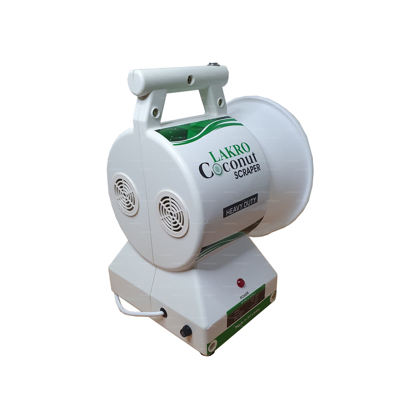 Lakro kokosschrapermachine voor zwaar gebruik (LCS-007)