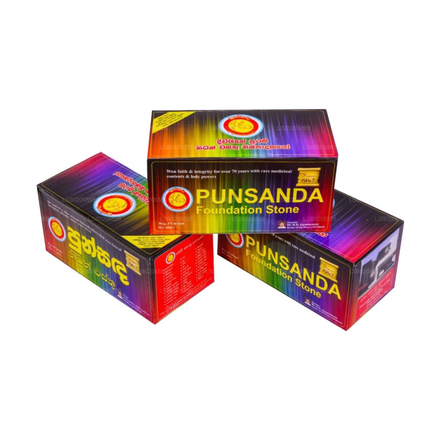 Punsanda Nidan Wasthu (hoofdstenen van de stichting)