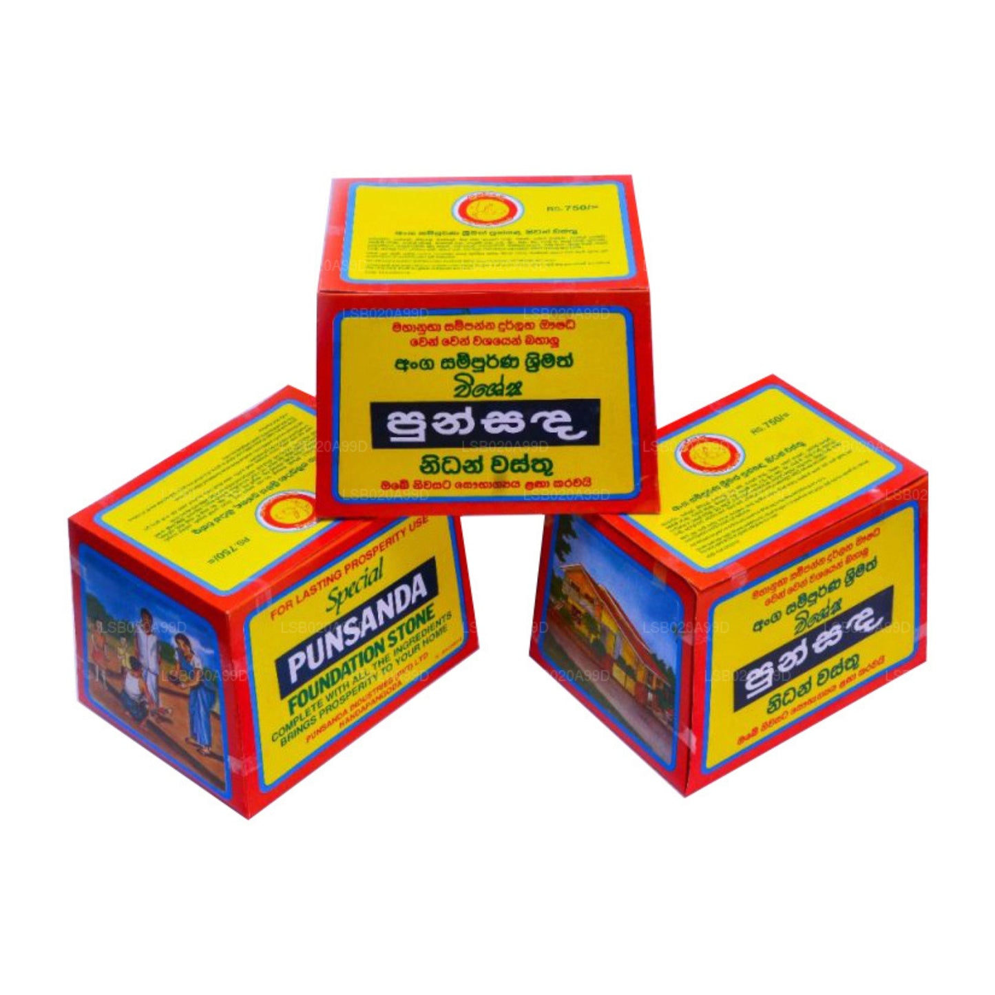 Punsanda Nidan Wasthu (hoofdstenen van de stichting)