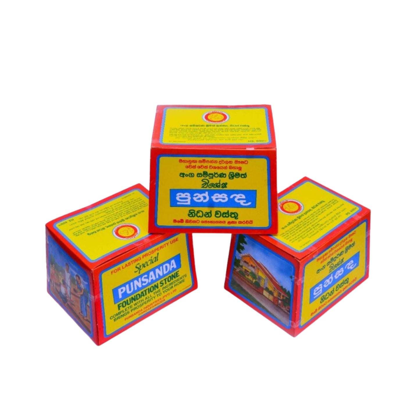 Punsanda Nidan Wasthu (hoofdstenen van de stichting)