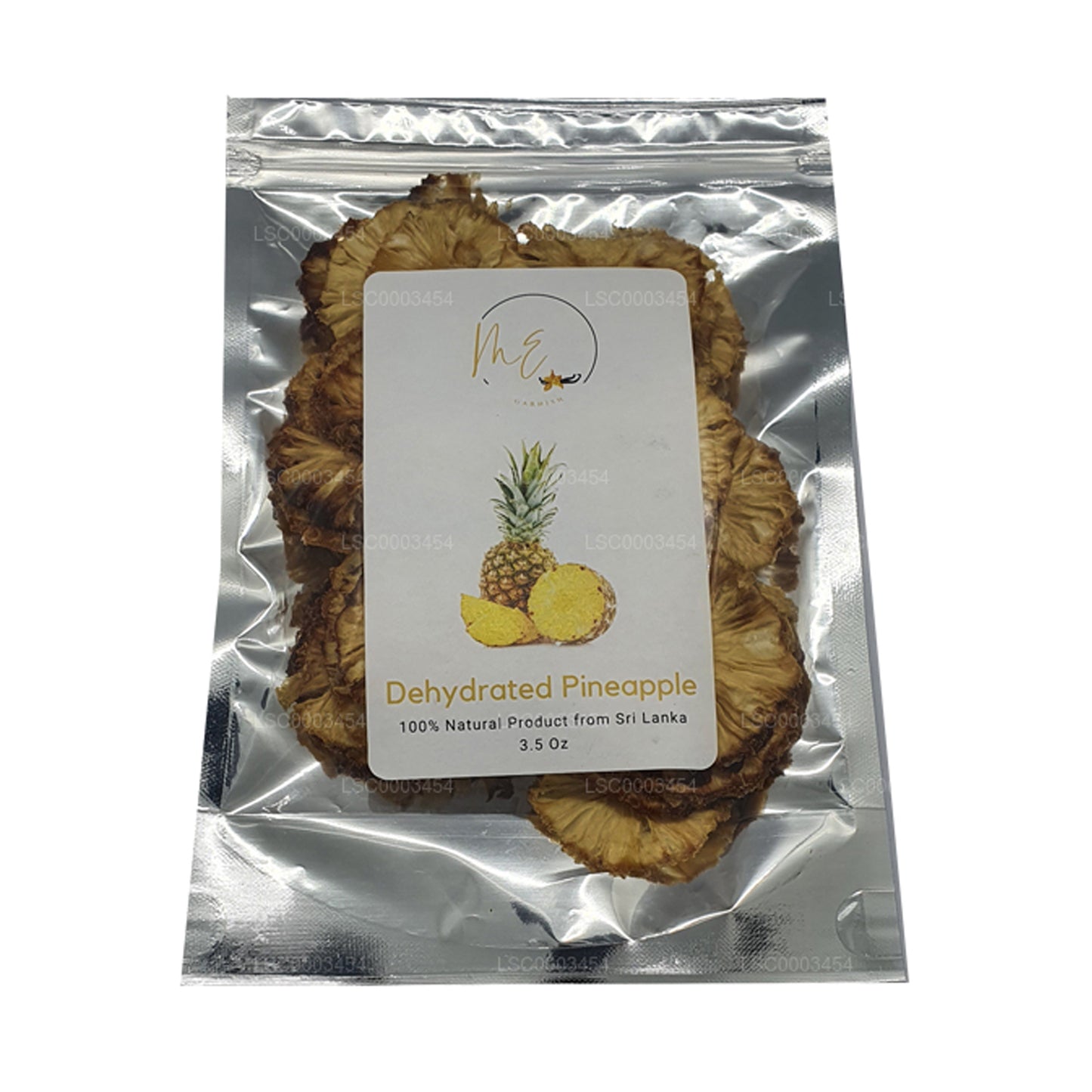 ME Gedehydrateerde ananas (100 g)