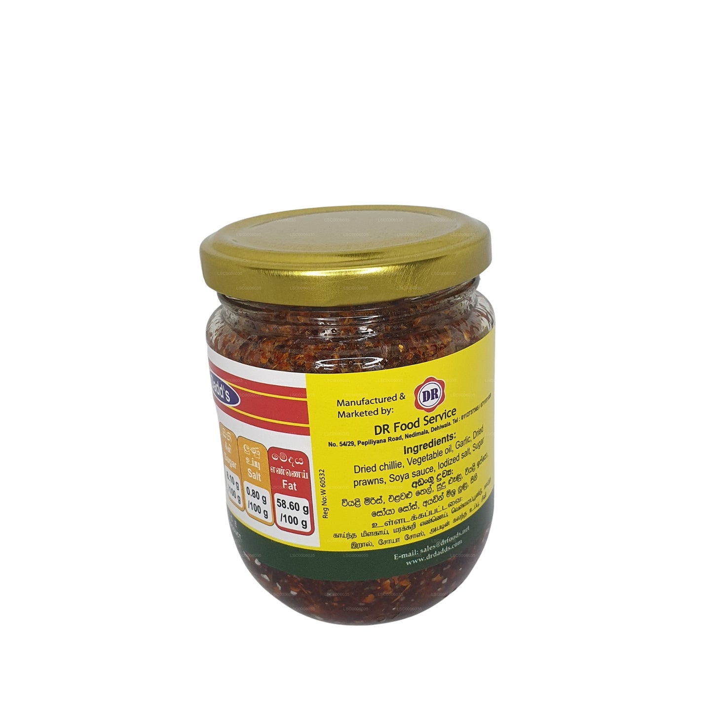 Dr. Dadd's Chinese chilipasta