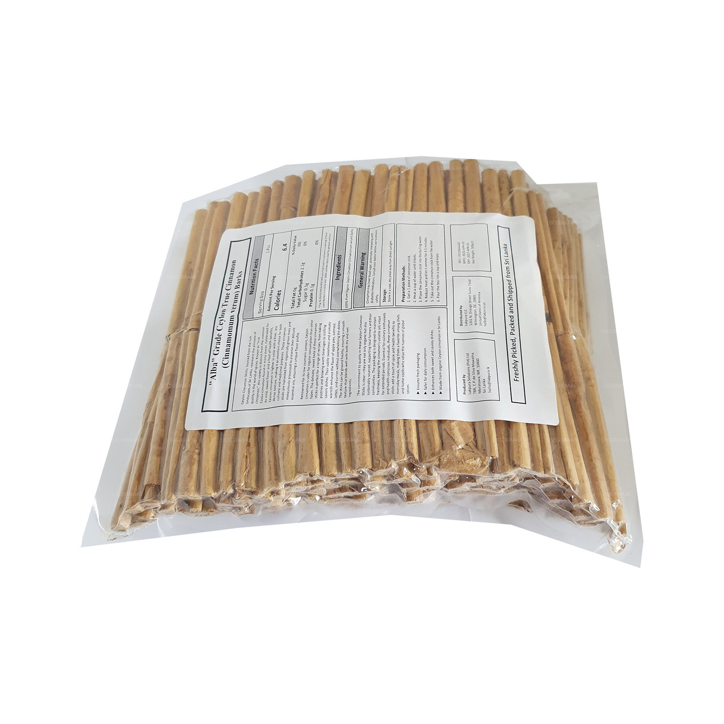 Lakpura® Ceylon Echte kaneel "Alba" Kwaliteit stokjes