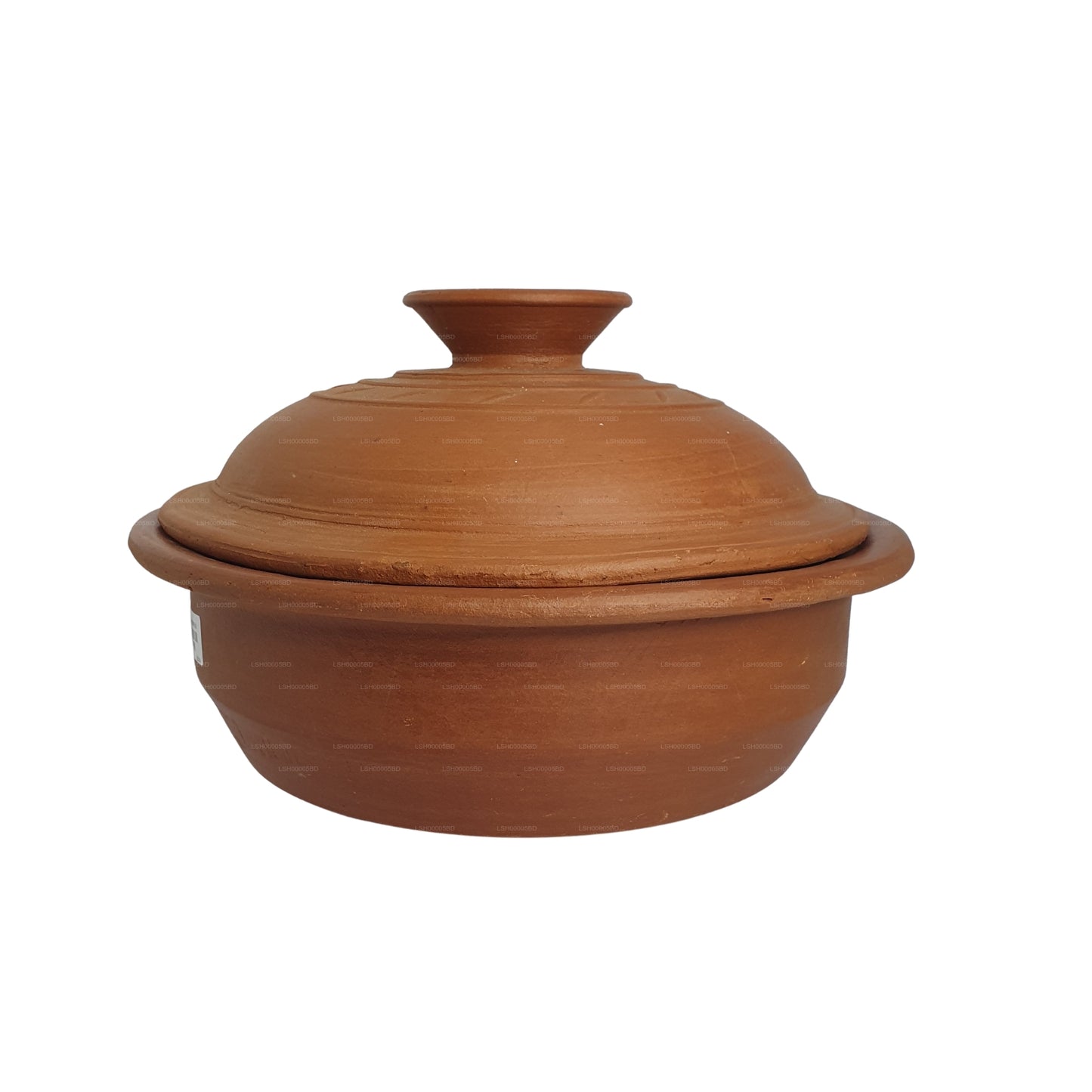 Kleipot met deksel