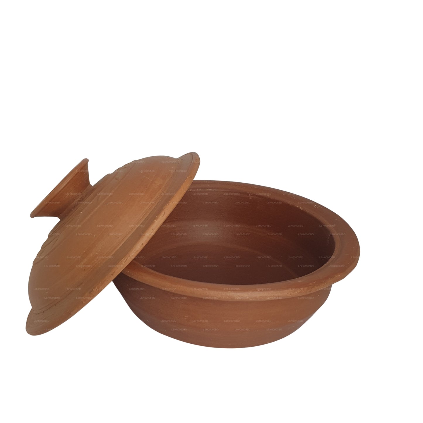 Kleipot met deksel