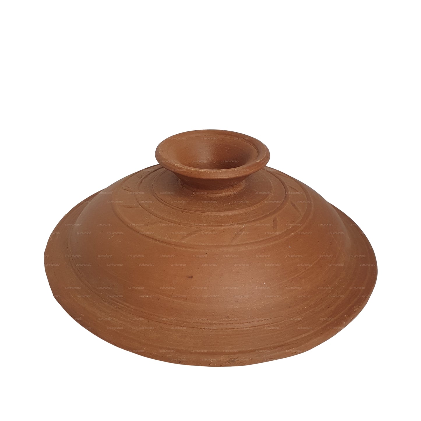 Kleipot met deksel