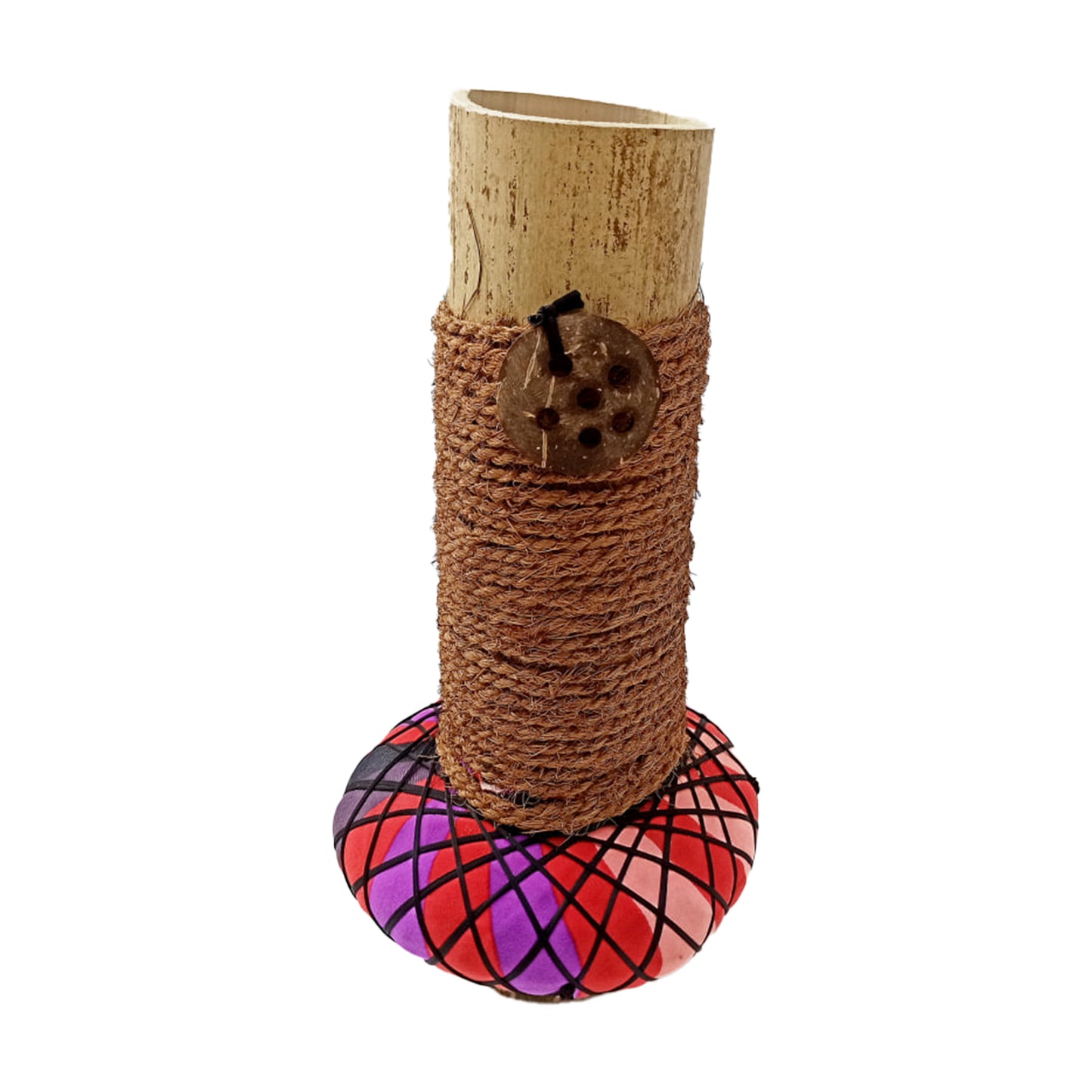 Lakpura® Pittu-maker van hout (Pittu Bamboo)