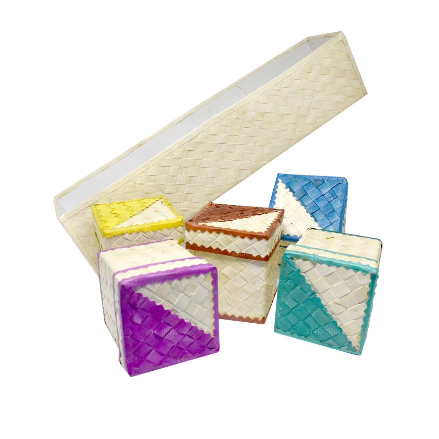 Lakpura Palmyrah Leaf Gift Box (Design A)