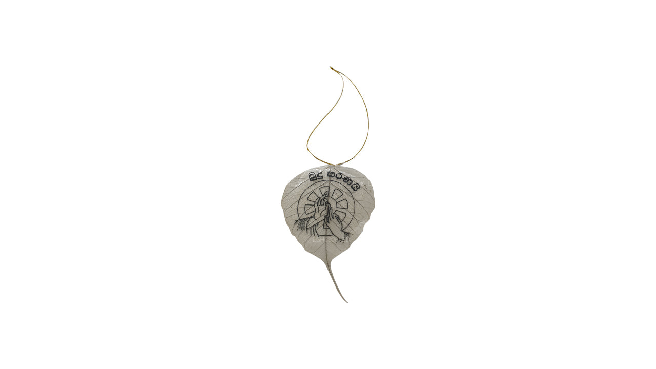 Hangornament met natuurlijke Bodhibladeren