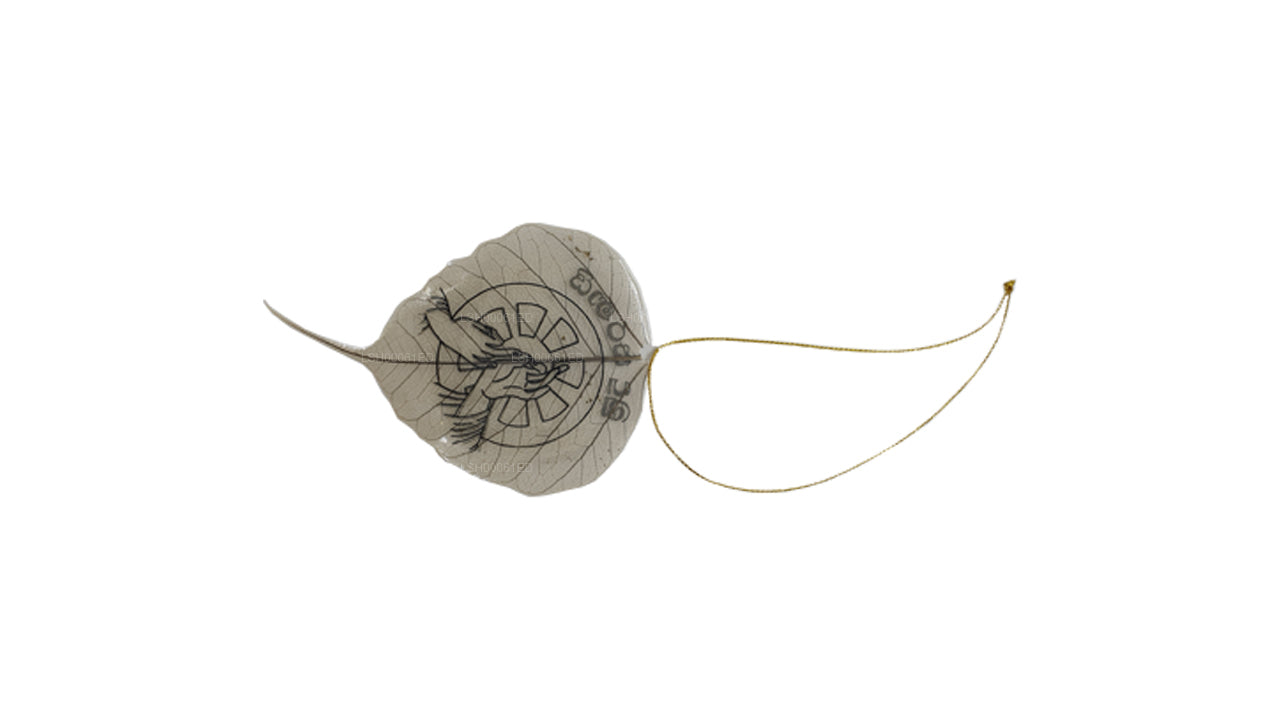 Hangornament met natuurlijke Bodhibladeren