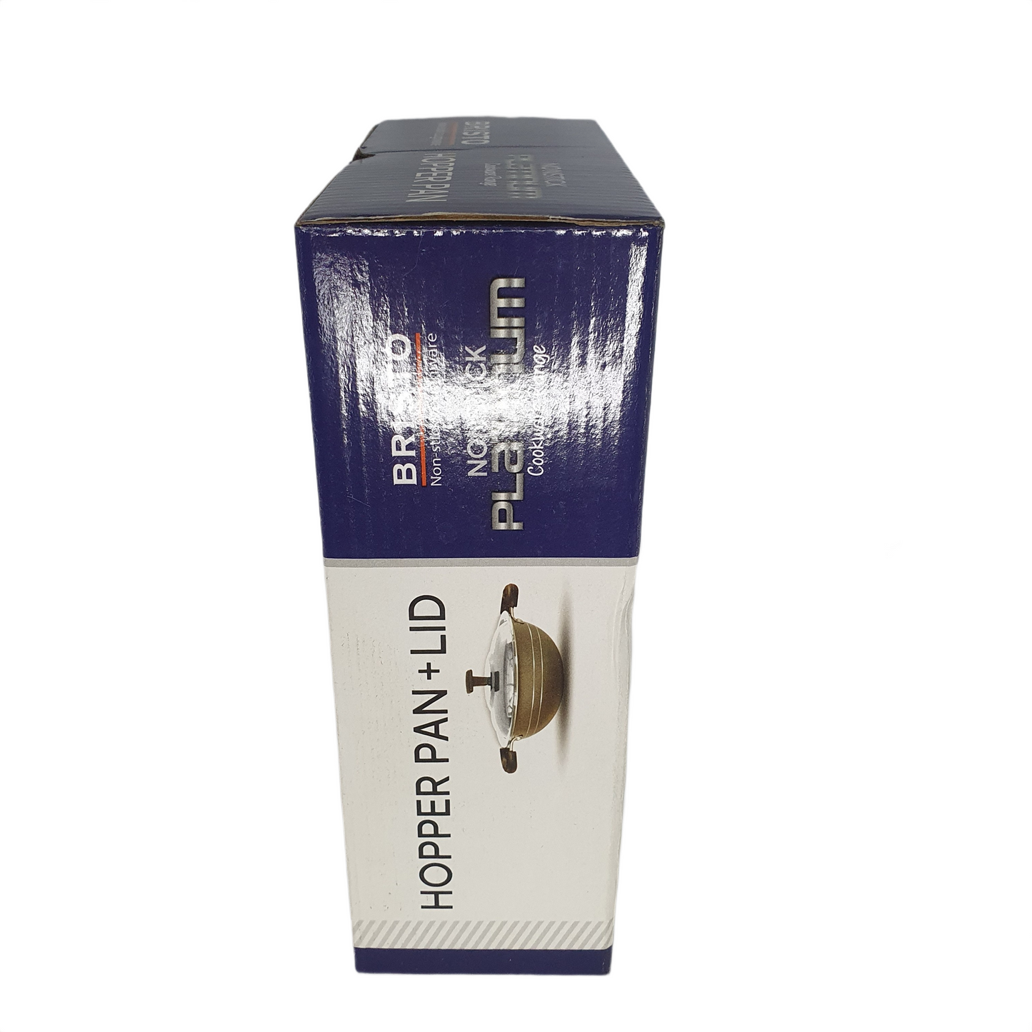 Bristo Platinum Hopperpan met antiaanbaklaag, 18 cm (7 inch)