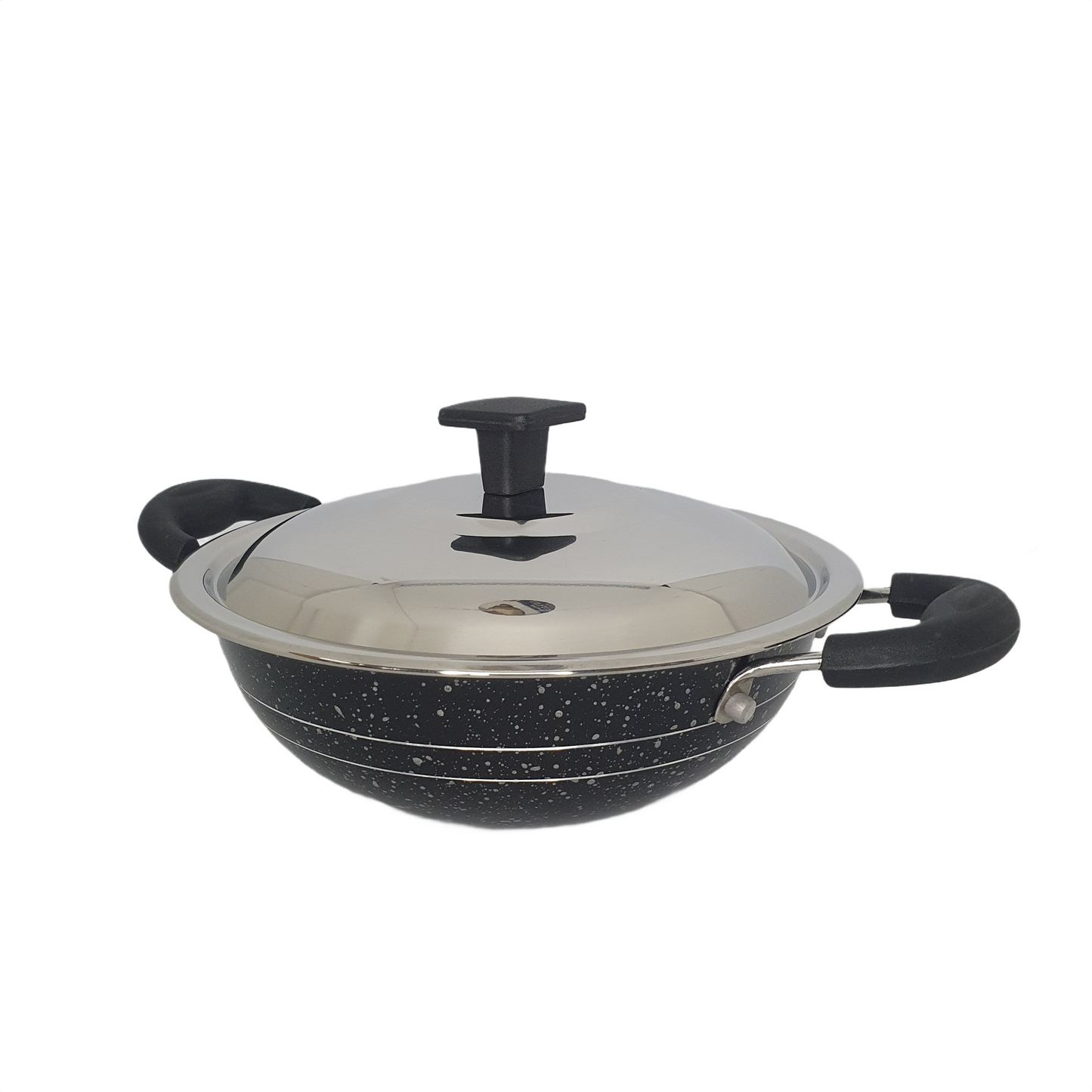 Bristo Platinum Hopperpan met antiaanbaklaag, 18 cm (7 inch)