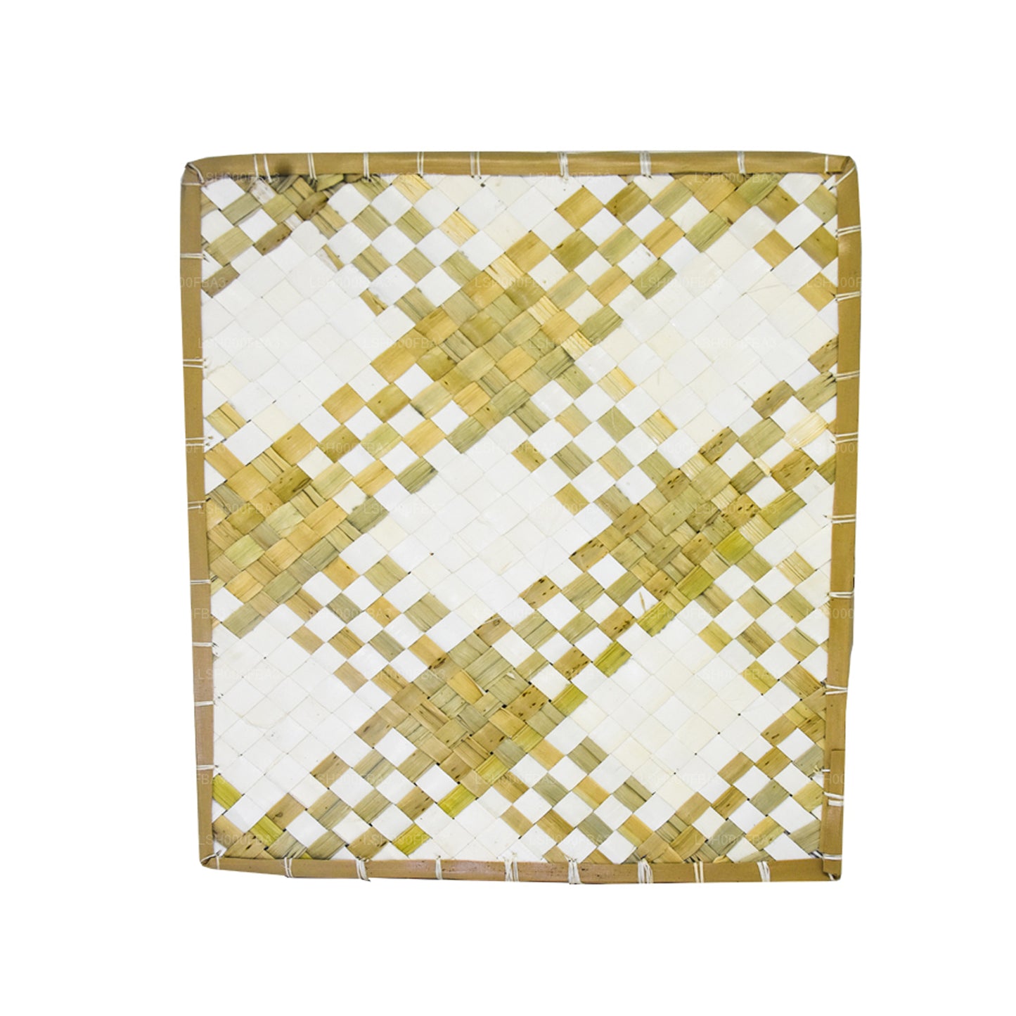 Lakpura Palmyrah Leaf geschenkdoos (ontwerp E)