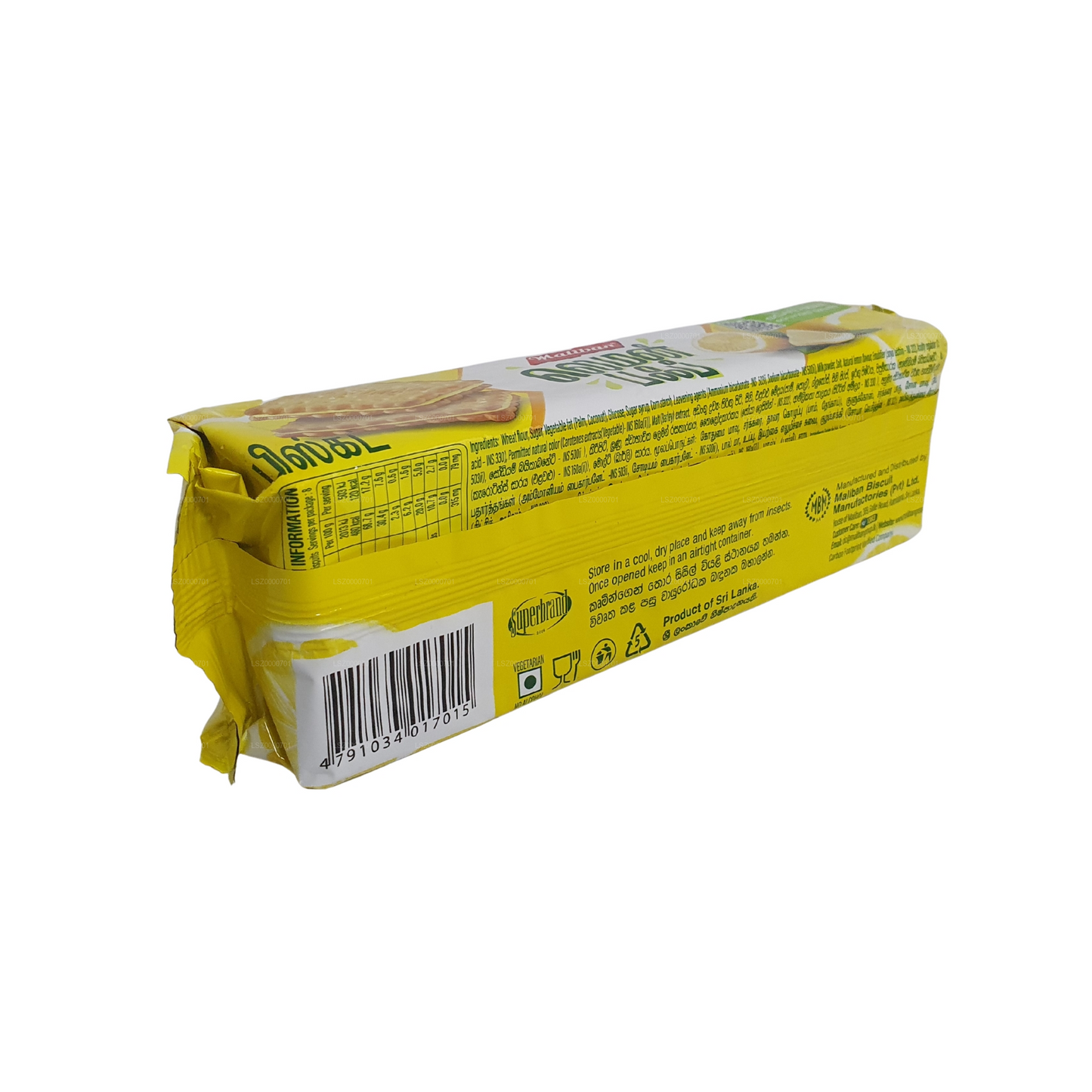 Maliban citroenkoekjes (200 g)