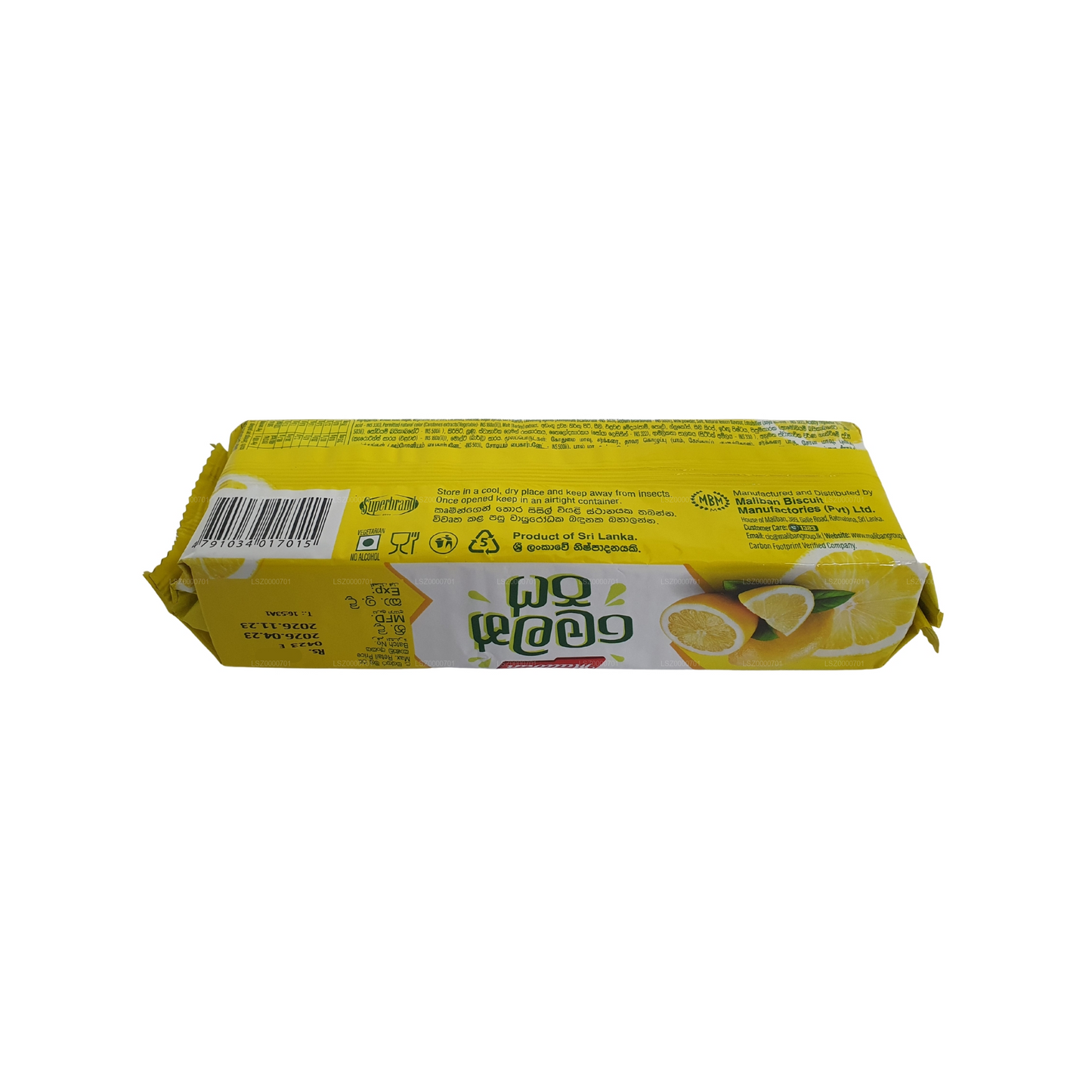 Maliban citroenkoekjes (200 g)