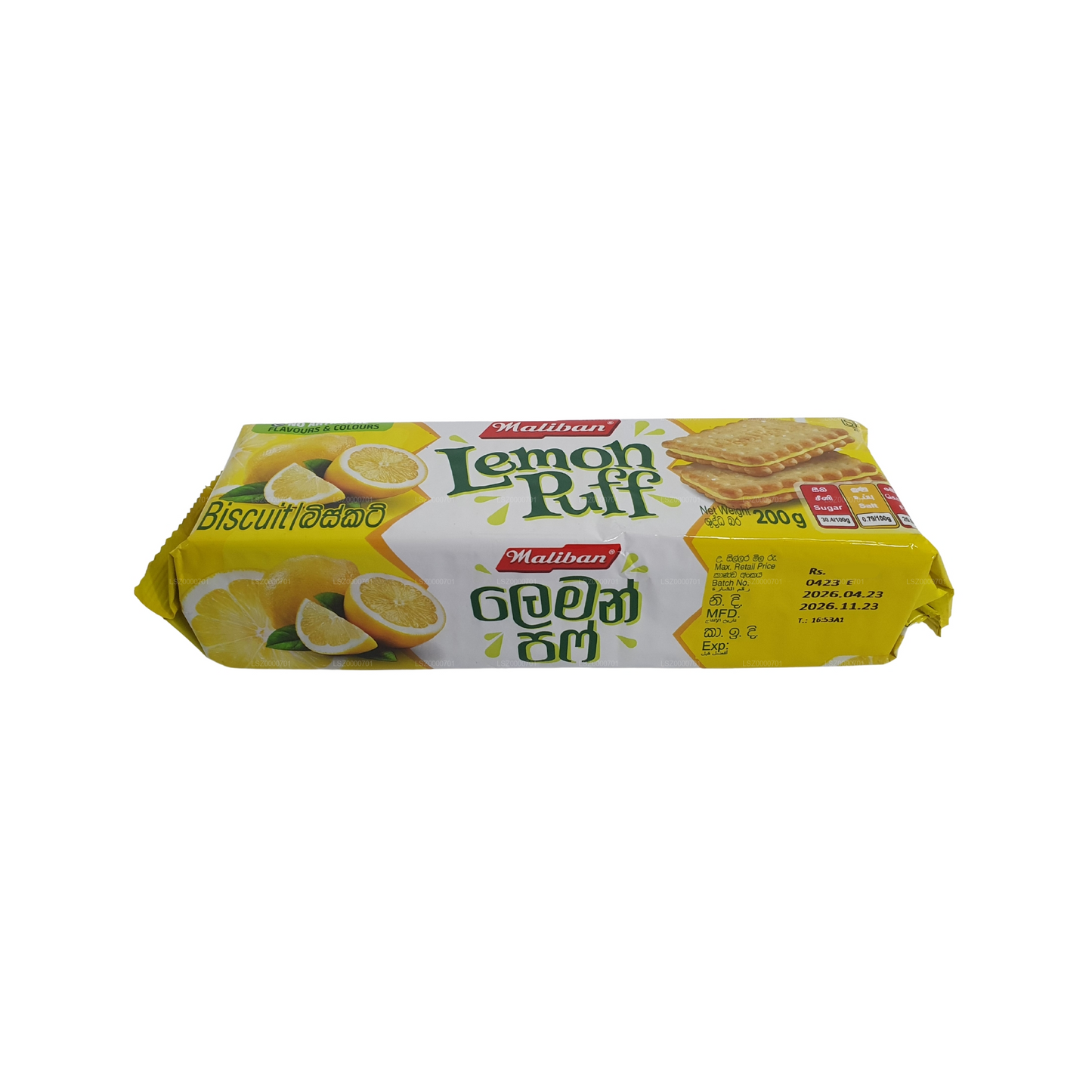 Maliban citroenkoekjes (200 g)