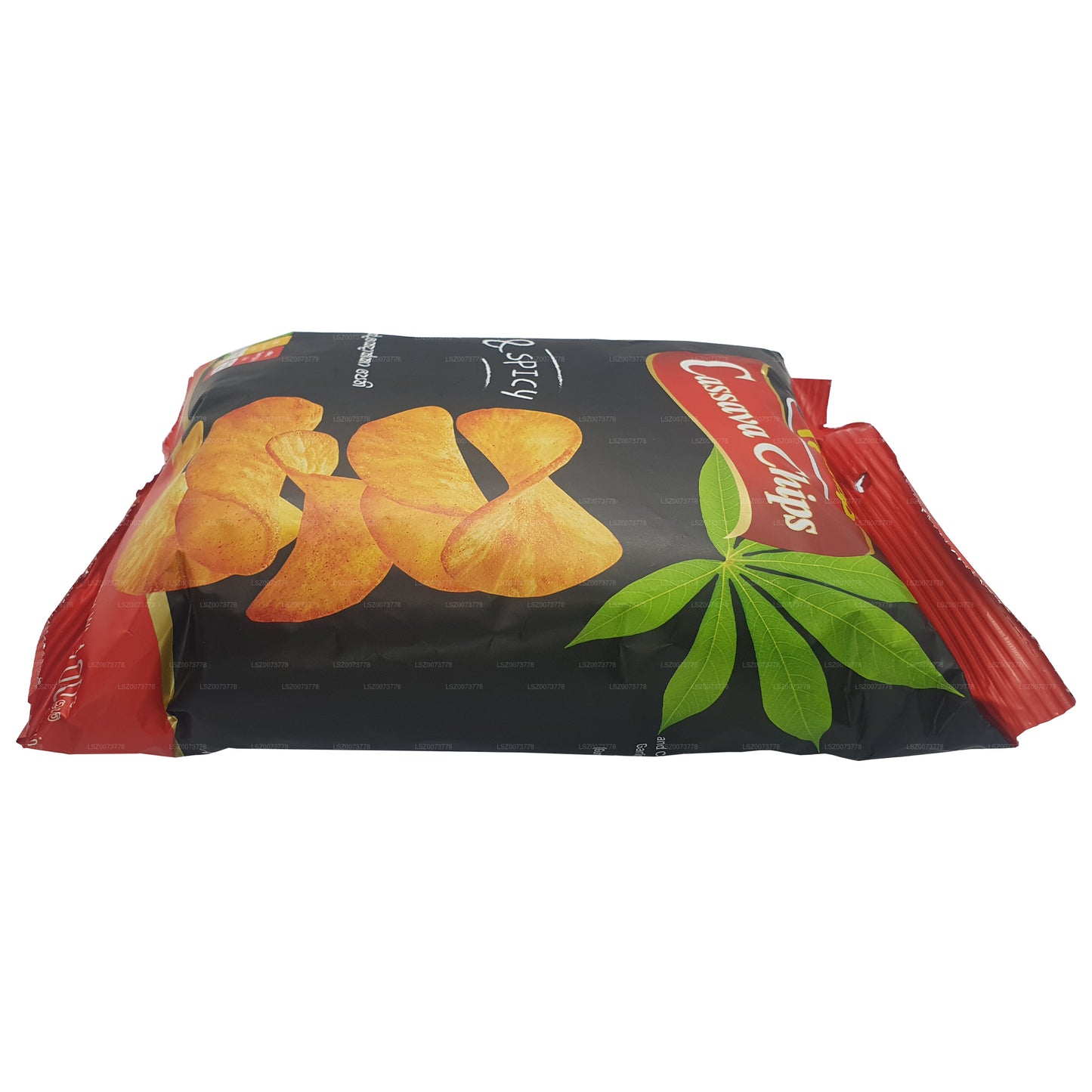 Rancrisp Cassavechips warm en pittig (100 g)
