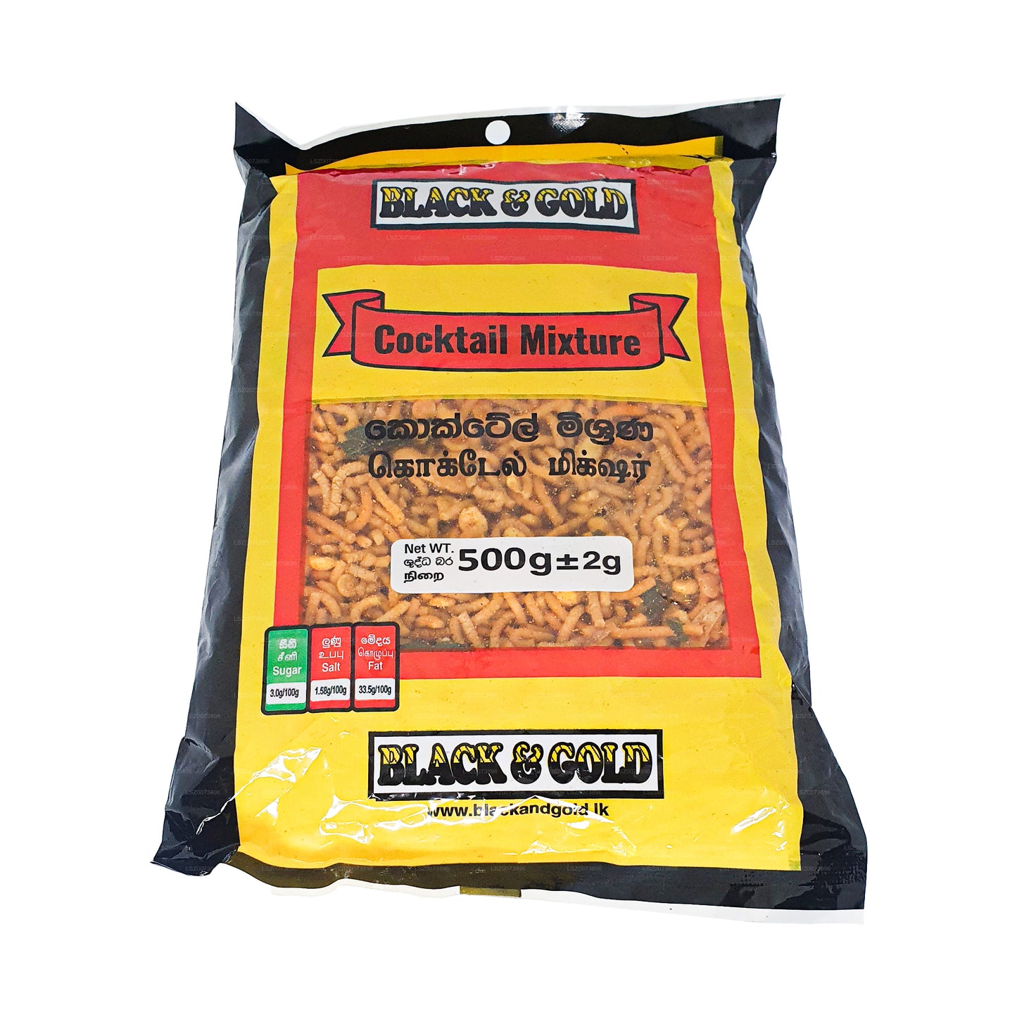 Cocktailmengsel van zwart en goud (500 g)