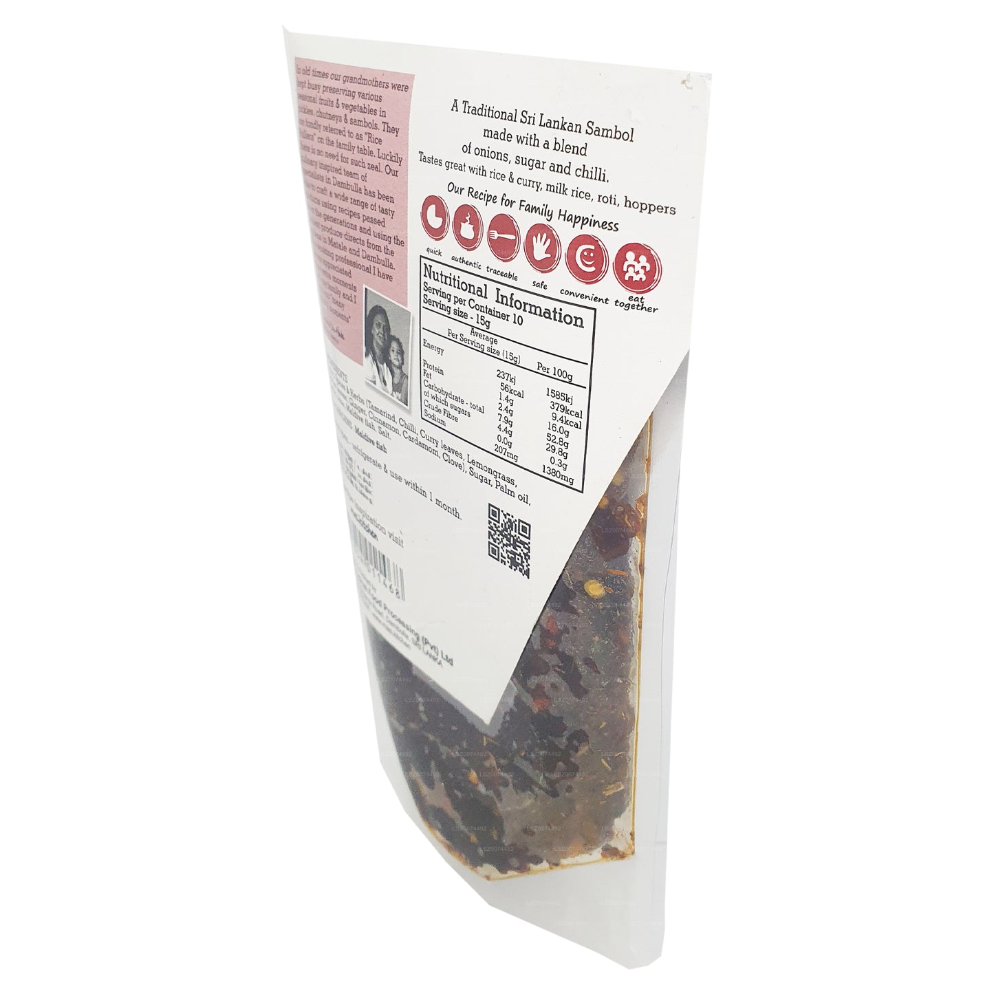 MA's Kitchen Happy Home Gefrituurde Seeni Sambal (150 g)