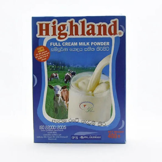 Highland melkpoeder (volle room) 400 g